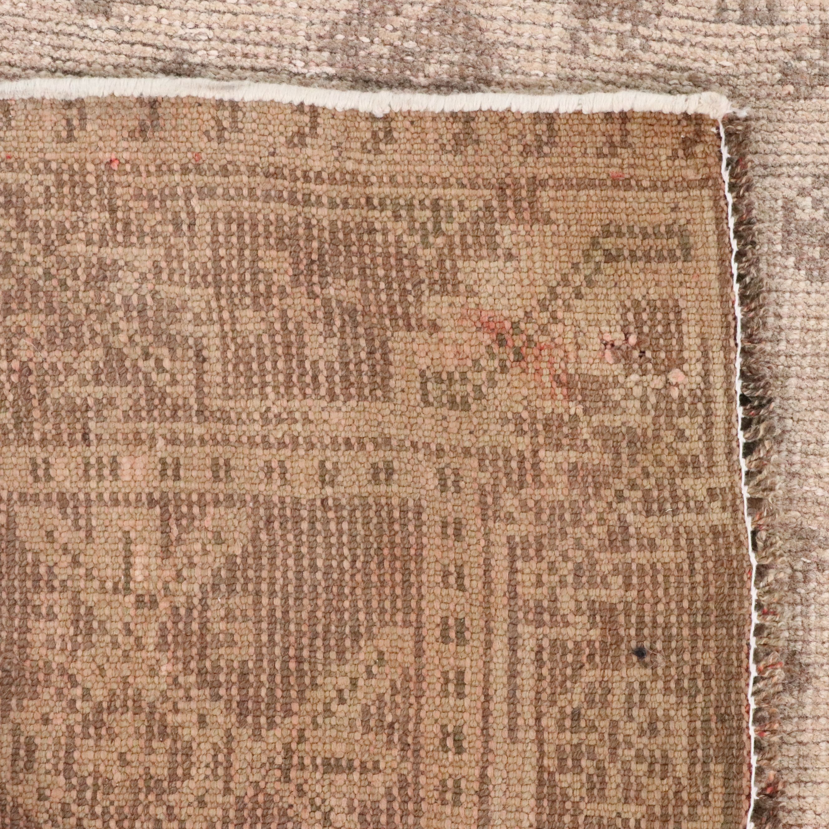 5'1 x 7'6 Hand-Knotted Afghan Tribal Area Rug