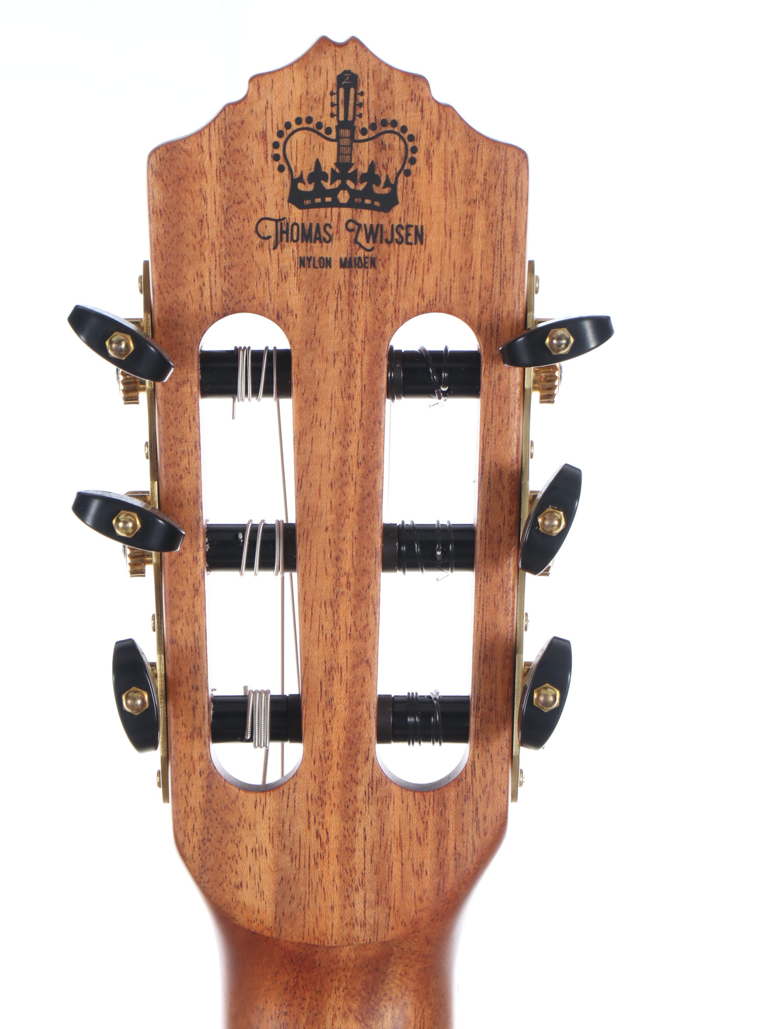 Ortega Thomas Zwijsen Signature Spalted Maple Electric Acoustic Guitar