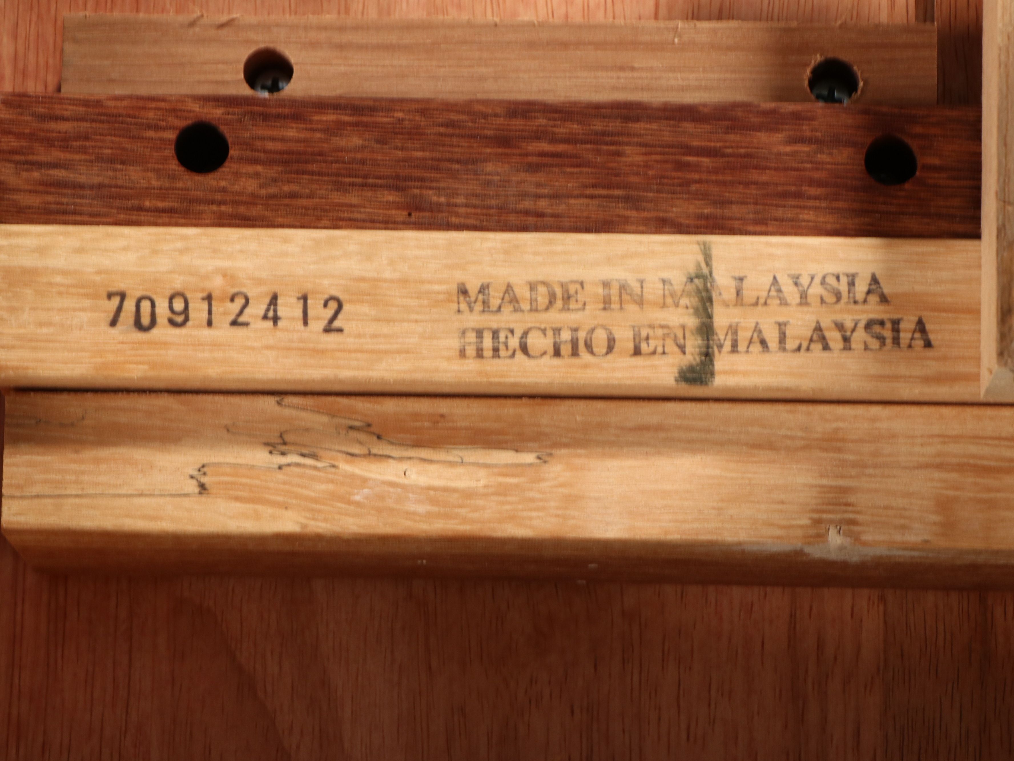 Counter-Height Dining Table with Six Side Chairs and Custom Glass Top