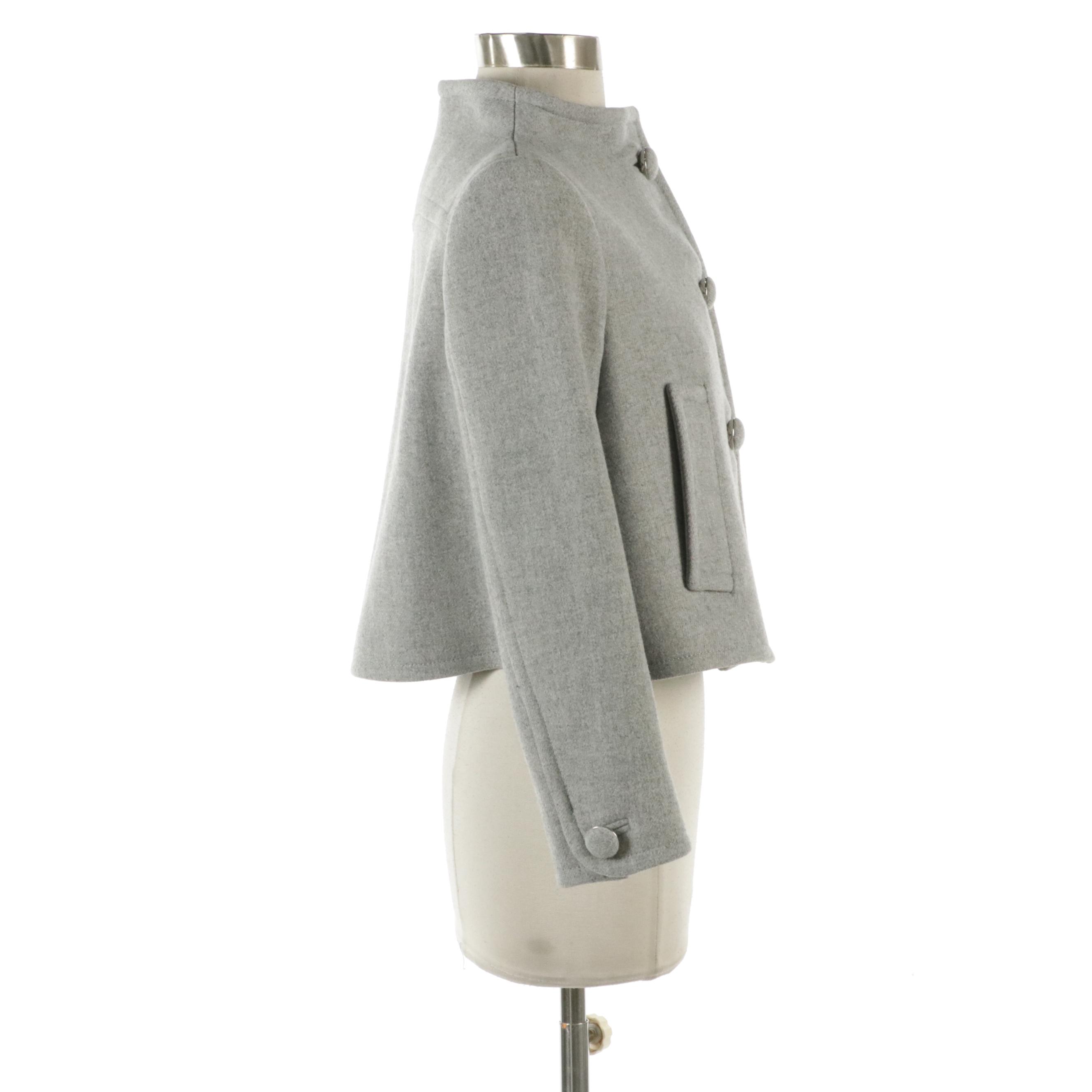 Prada Cropped Jacket in Wool