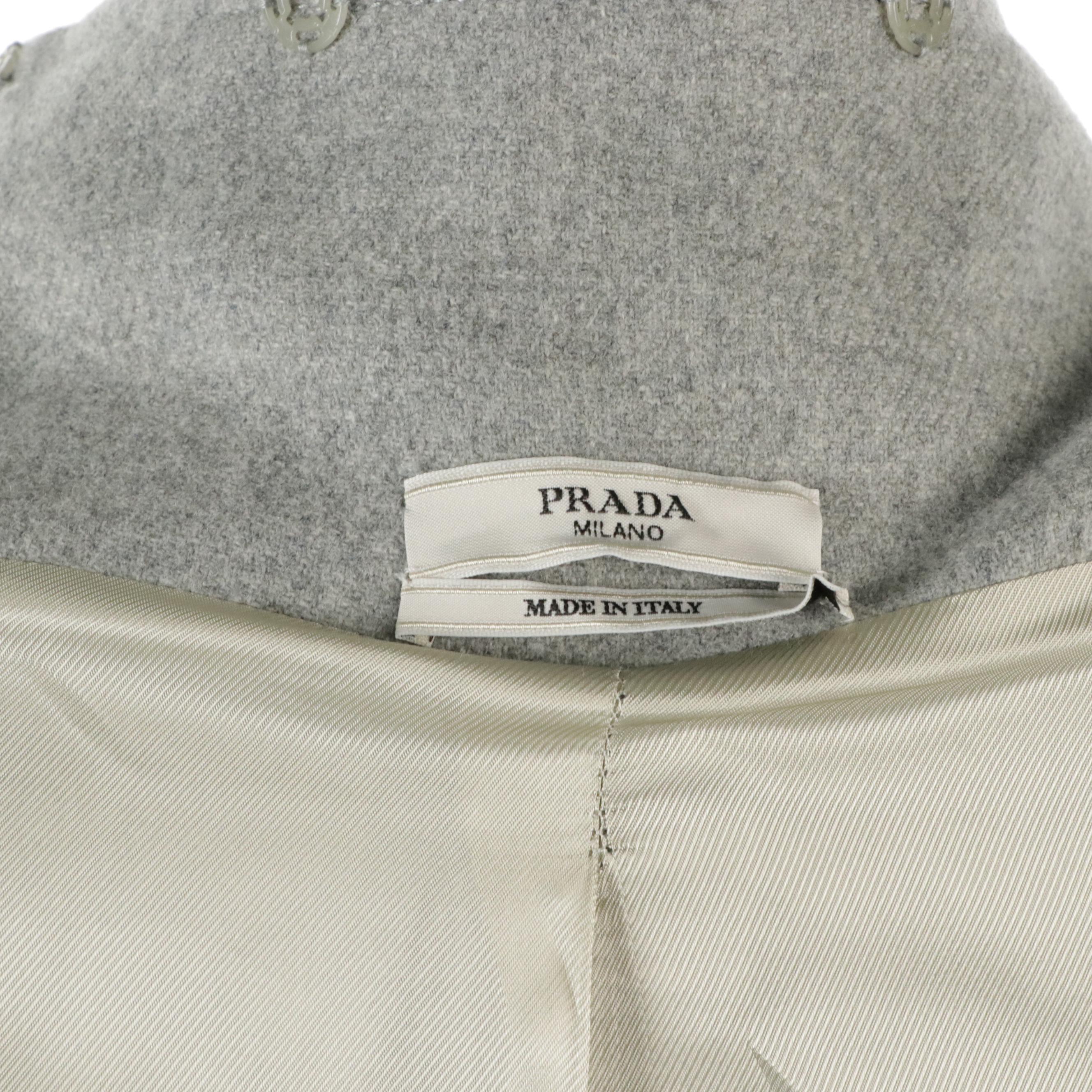 Prada Cropped Jacket in Wool