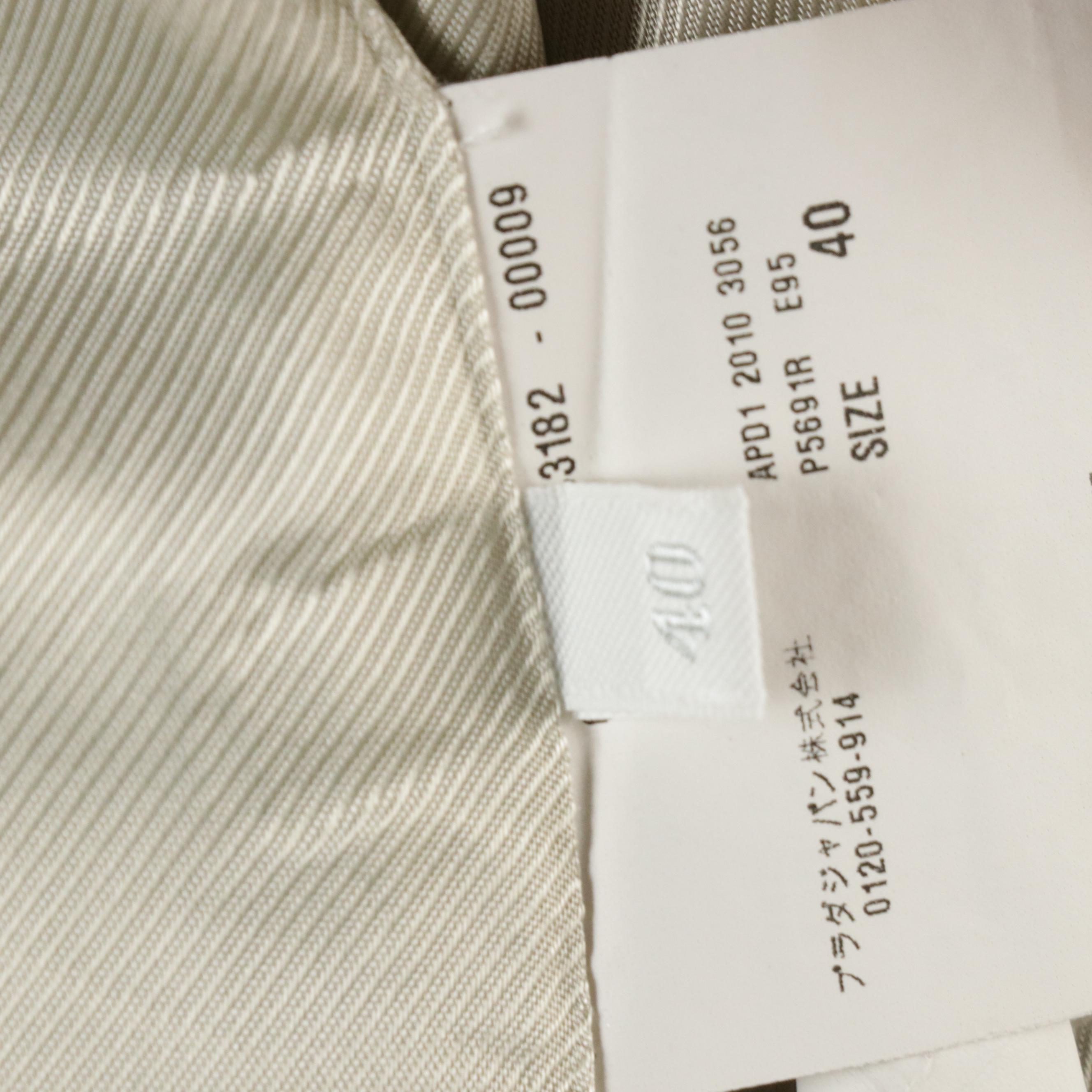 Prada Cropped Jacket in Wool