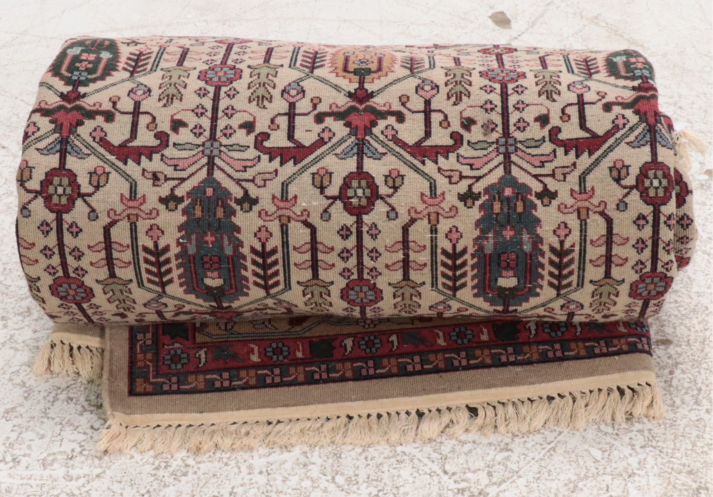 7'11 x 10'6 Hand-Knotted Persian Tabriz Area Rug