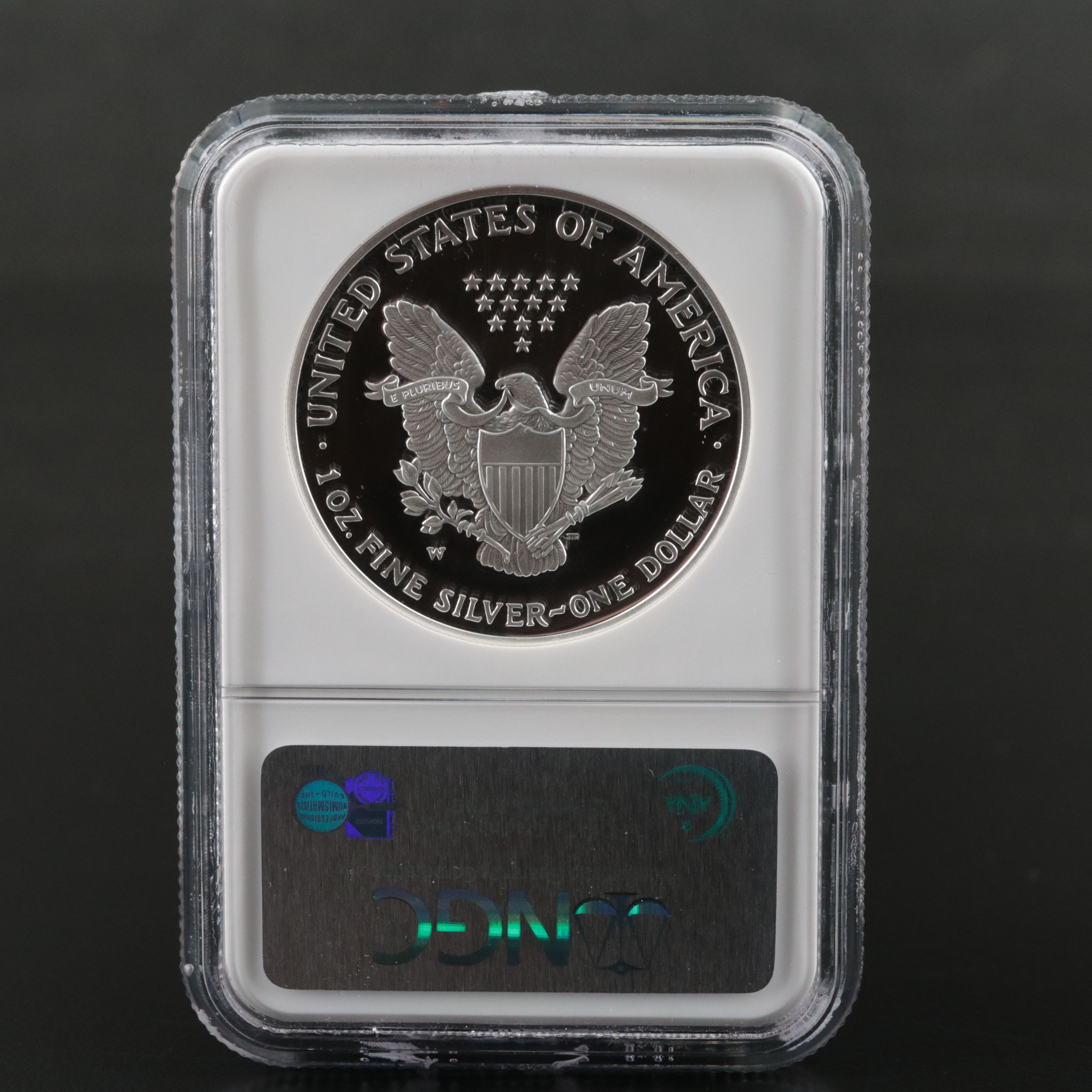 NGC Graded PF69 Ultra Cameo 2006-W American Silver Eagle