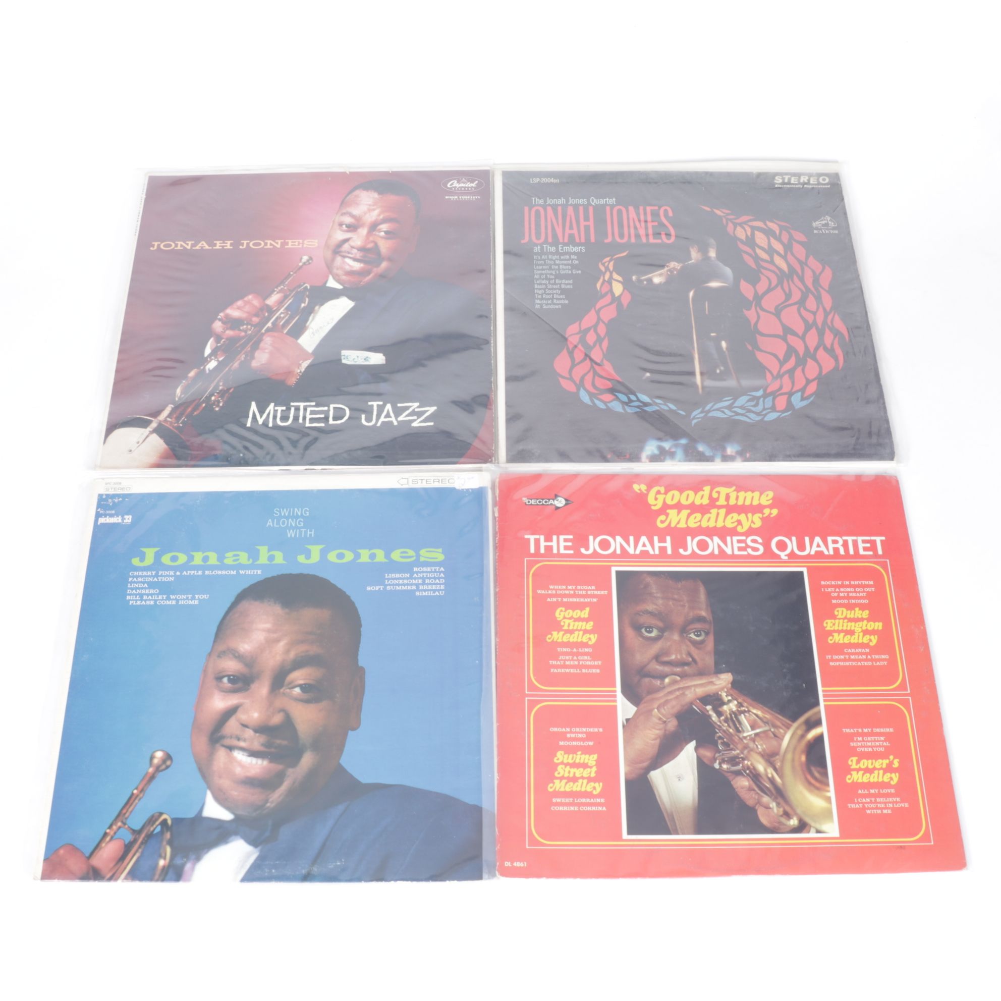 Jonah Jones, Harry James, Bunny Berigan & More Swing Vinyl Record Albums