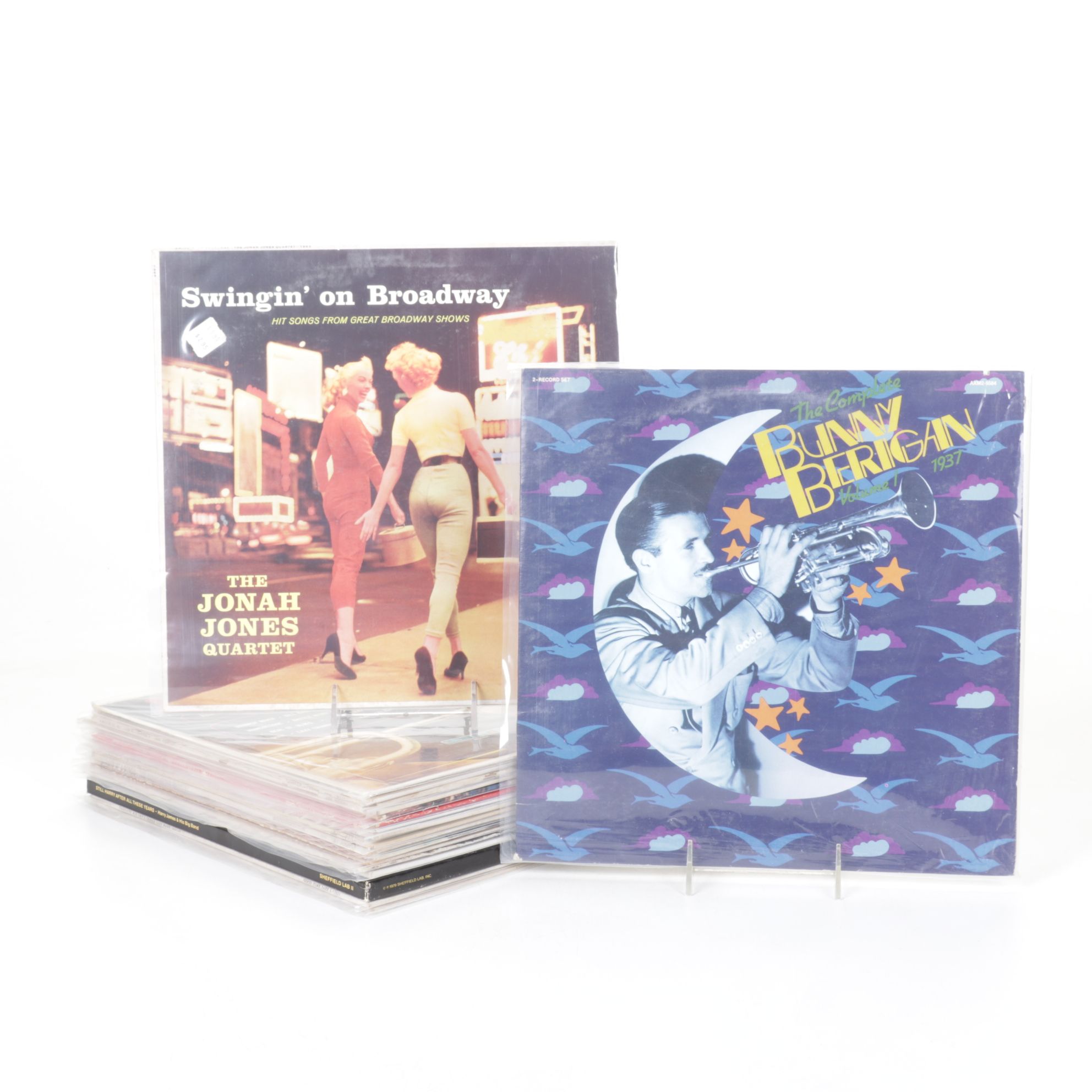Jonah Jones, Harry James, Bunny Berigan & More Swing Vinyl Record Albums