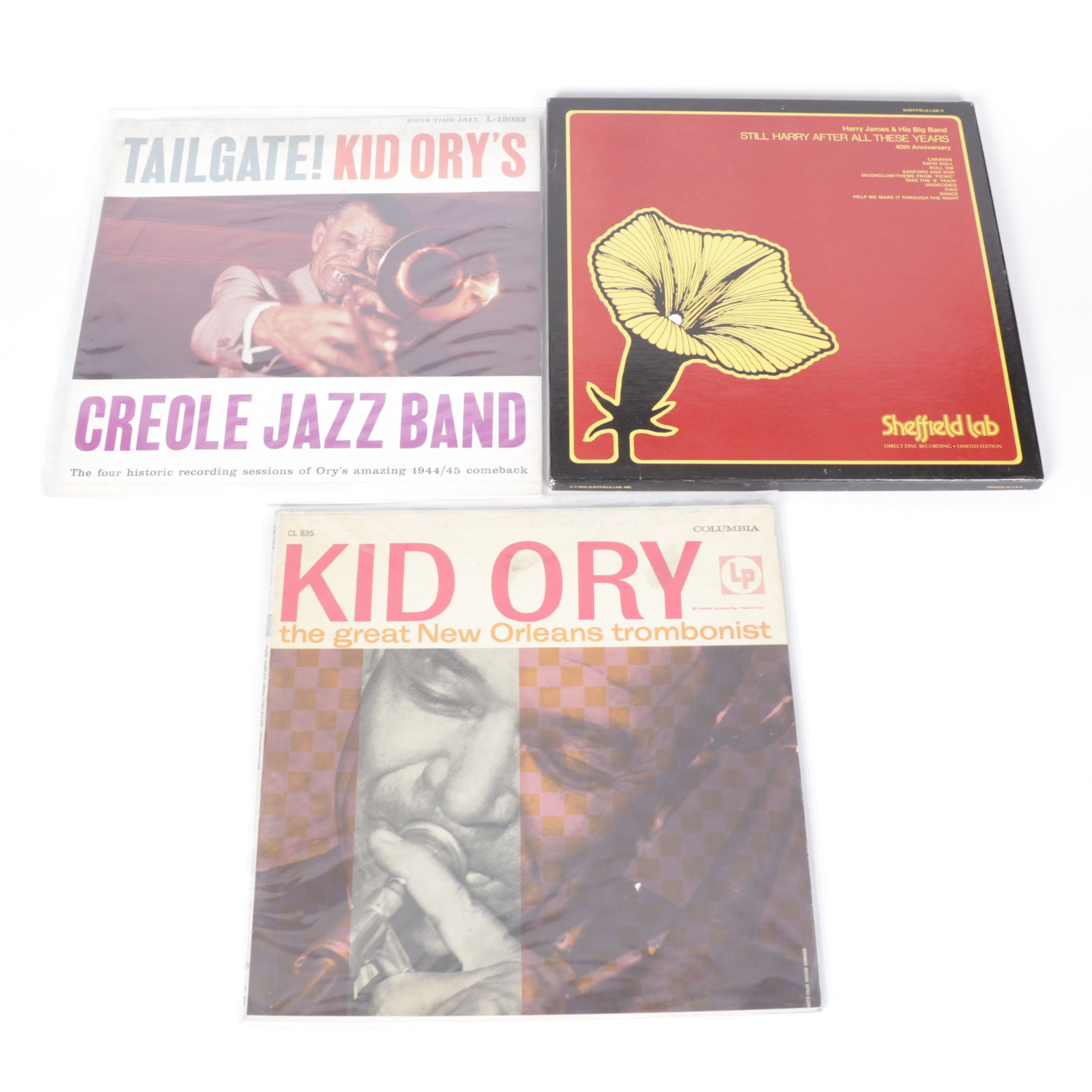 Jonah Jones, Harry James, Bunny Berigan & More Swing Vinyl Record Albums