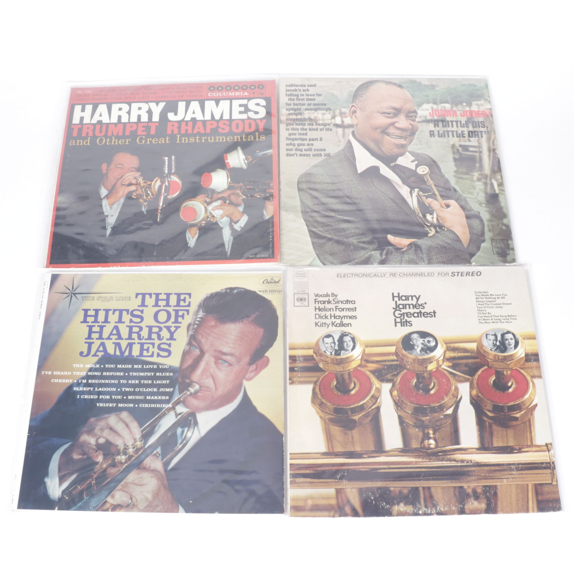 Jonah Jones, Harry James, Bunny Berigan & More Swing Vinyl Record Albums