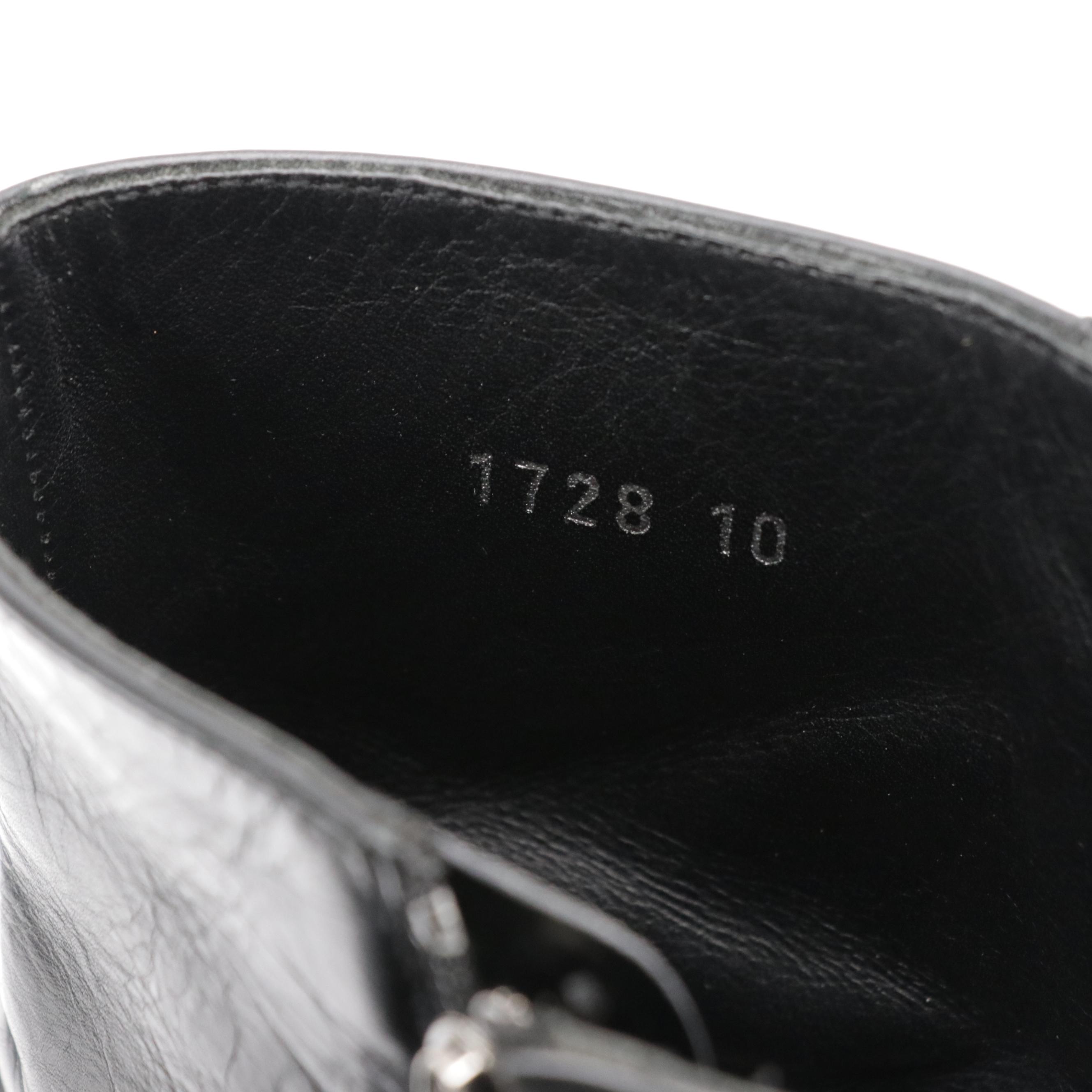 Men's Prada Black Leather Ankle Boots