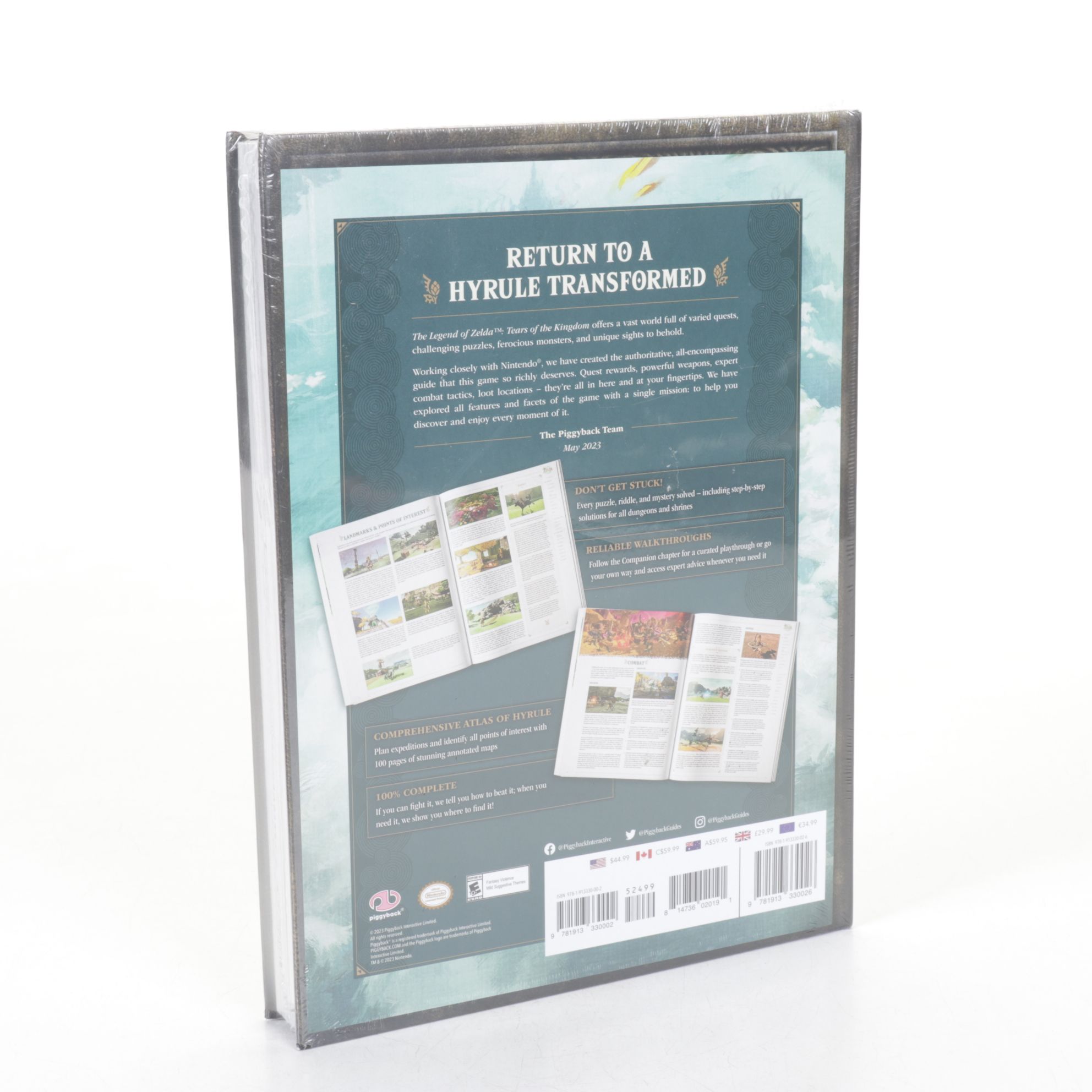 "The Legend of Zelda: Tears of the Kingdom Official Guide" and More