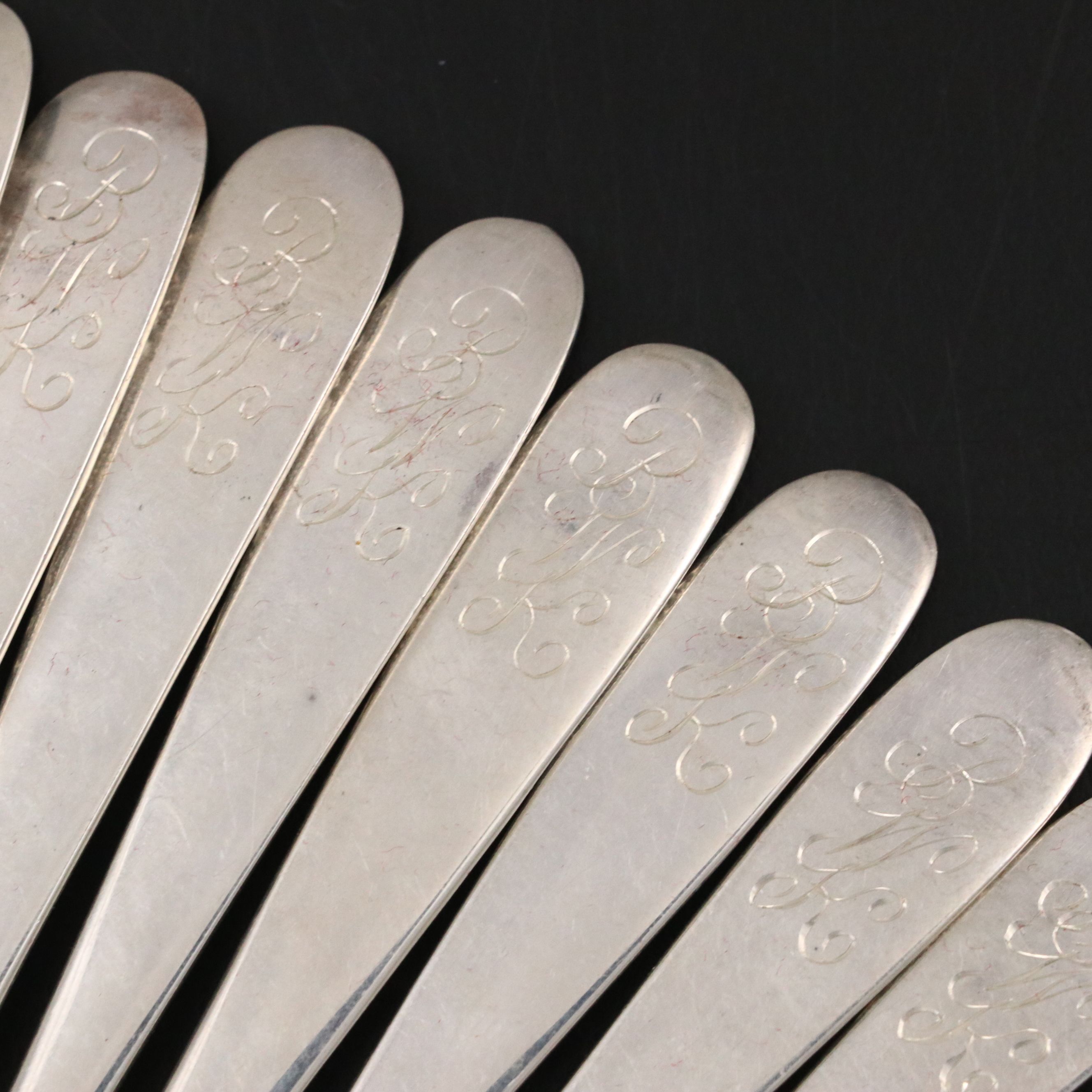 S. Kirk and Son "Repousse" Sterling Silver Cocktail Forks