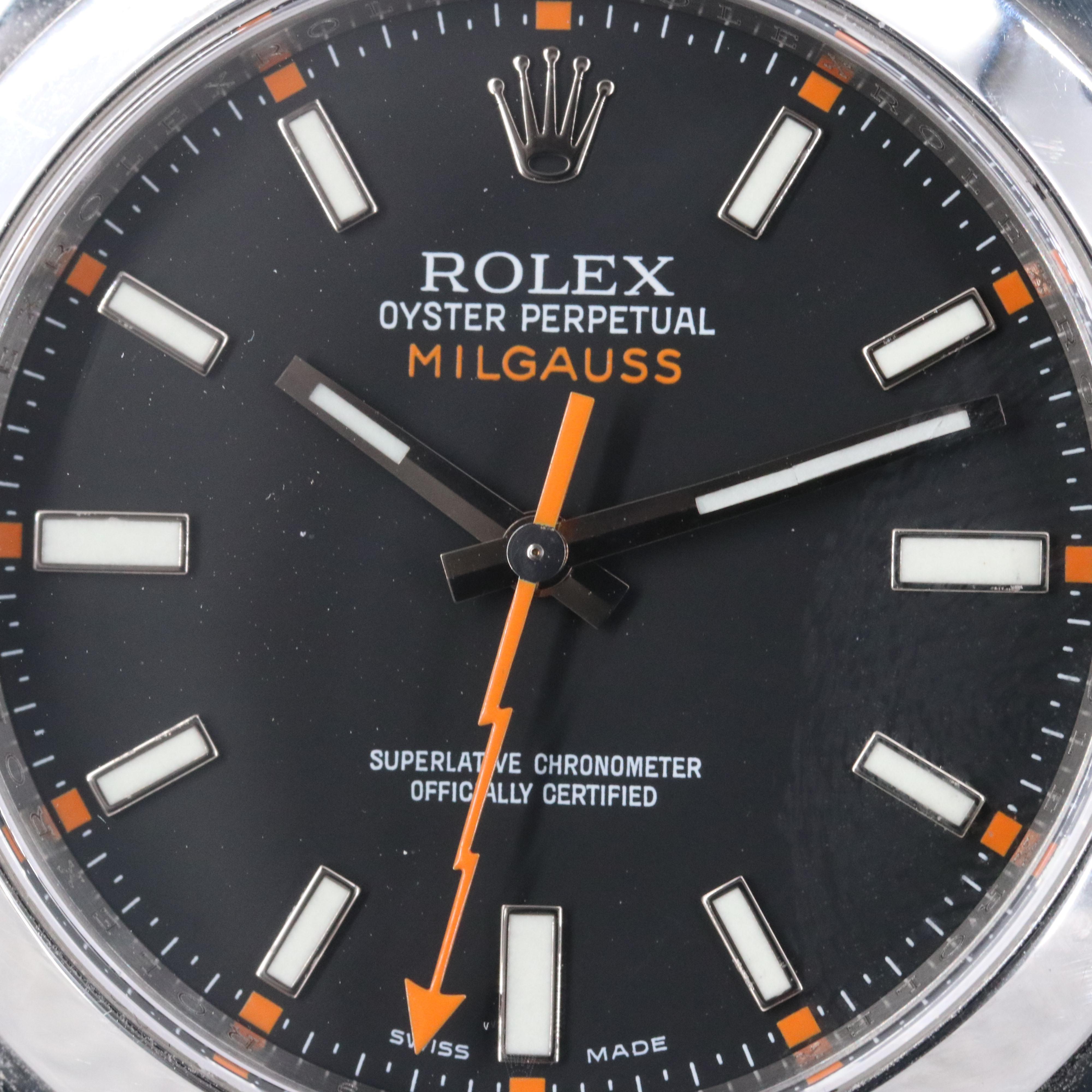 2008 Rolex Milgauss Ref. 116400 Watch