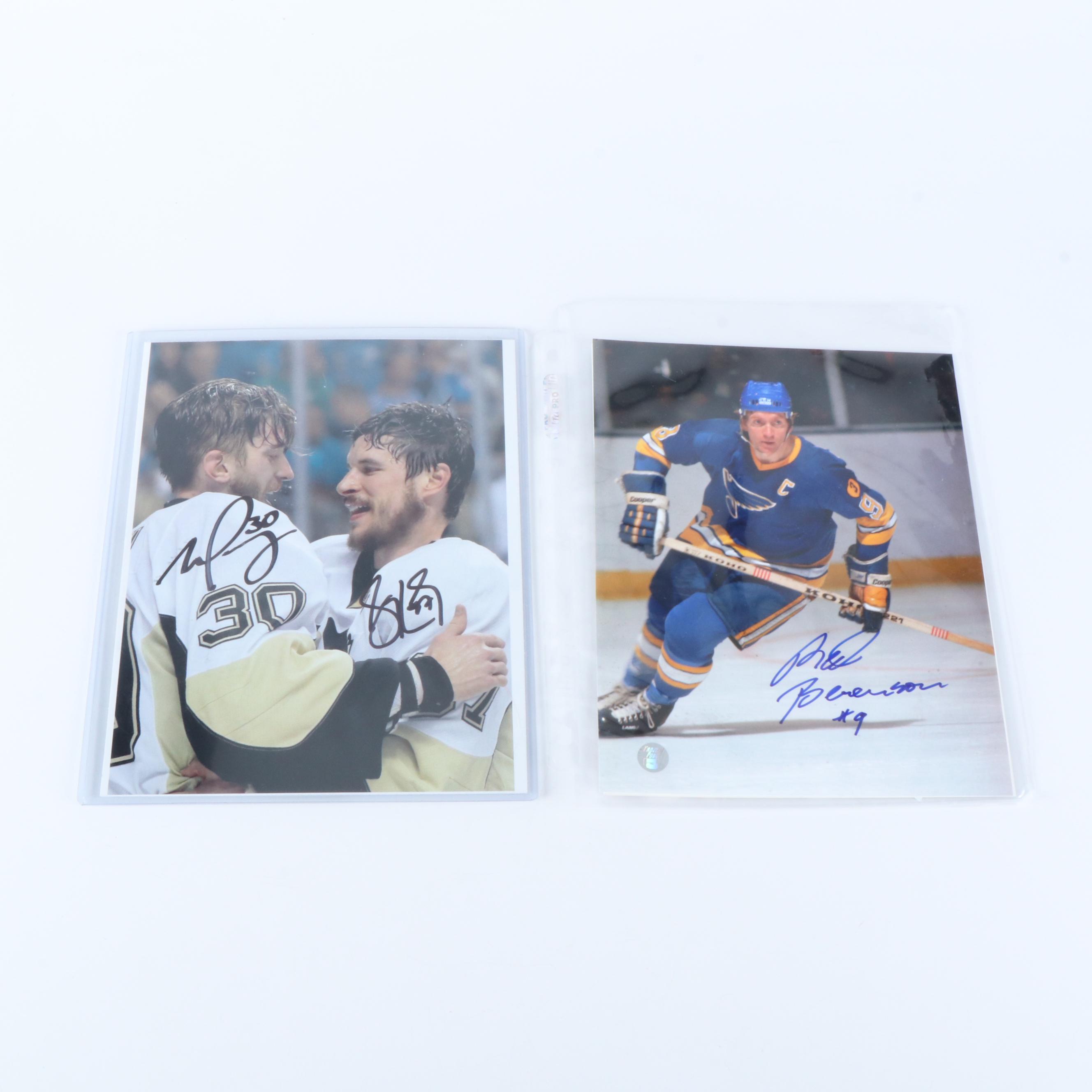 Pittsburgh Penguins Player Signed Hockey Prints with More