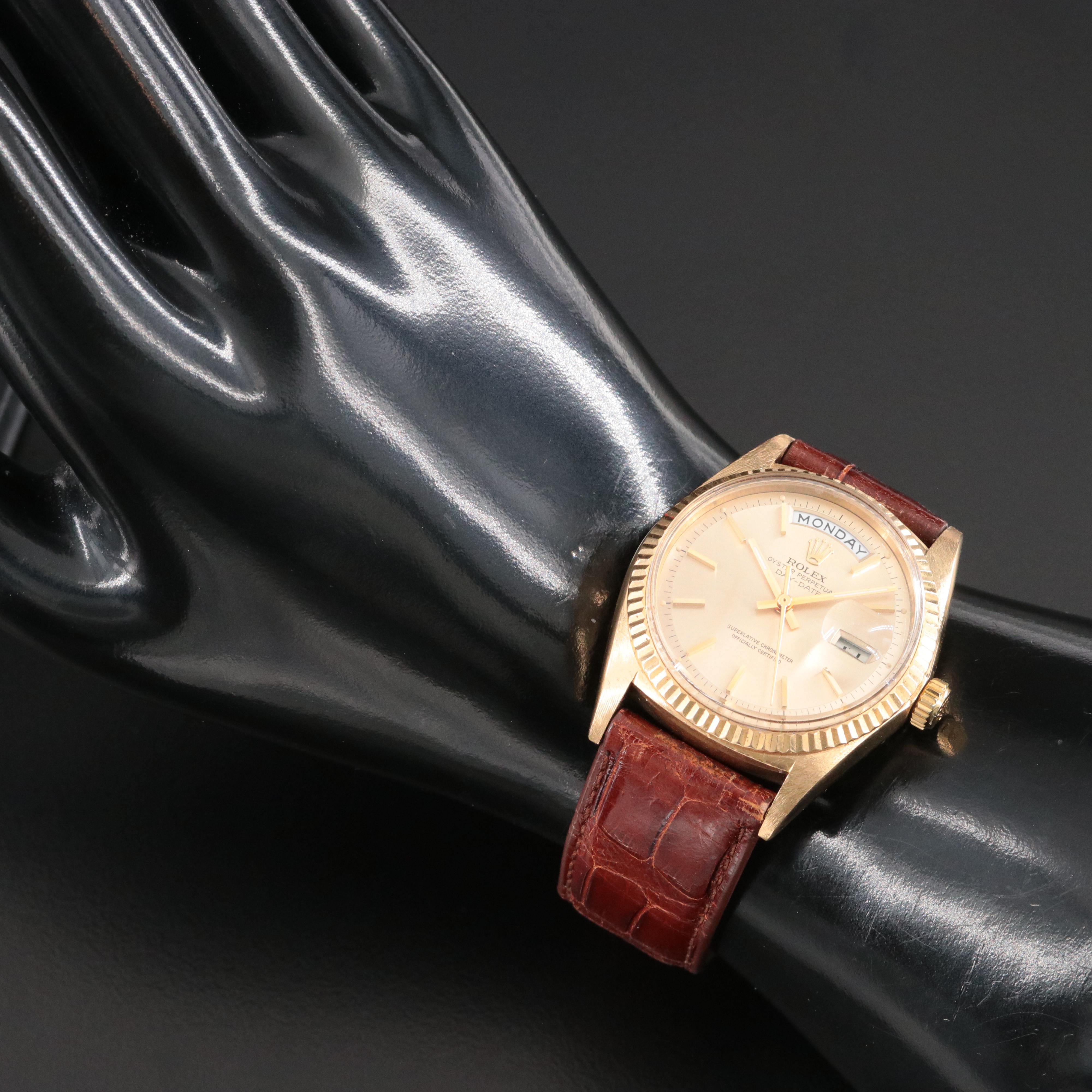 Rolex Day-Date 18K Watch c.1963