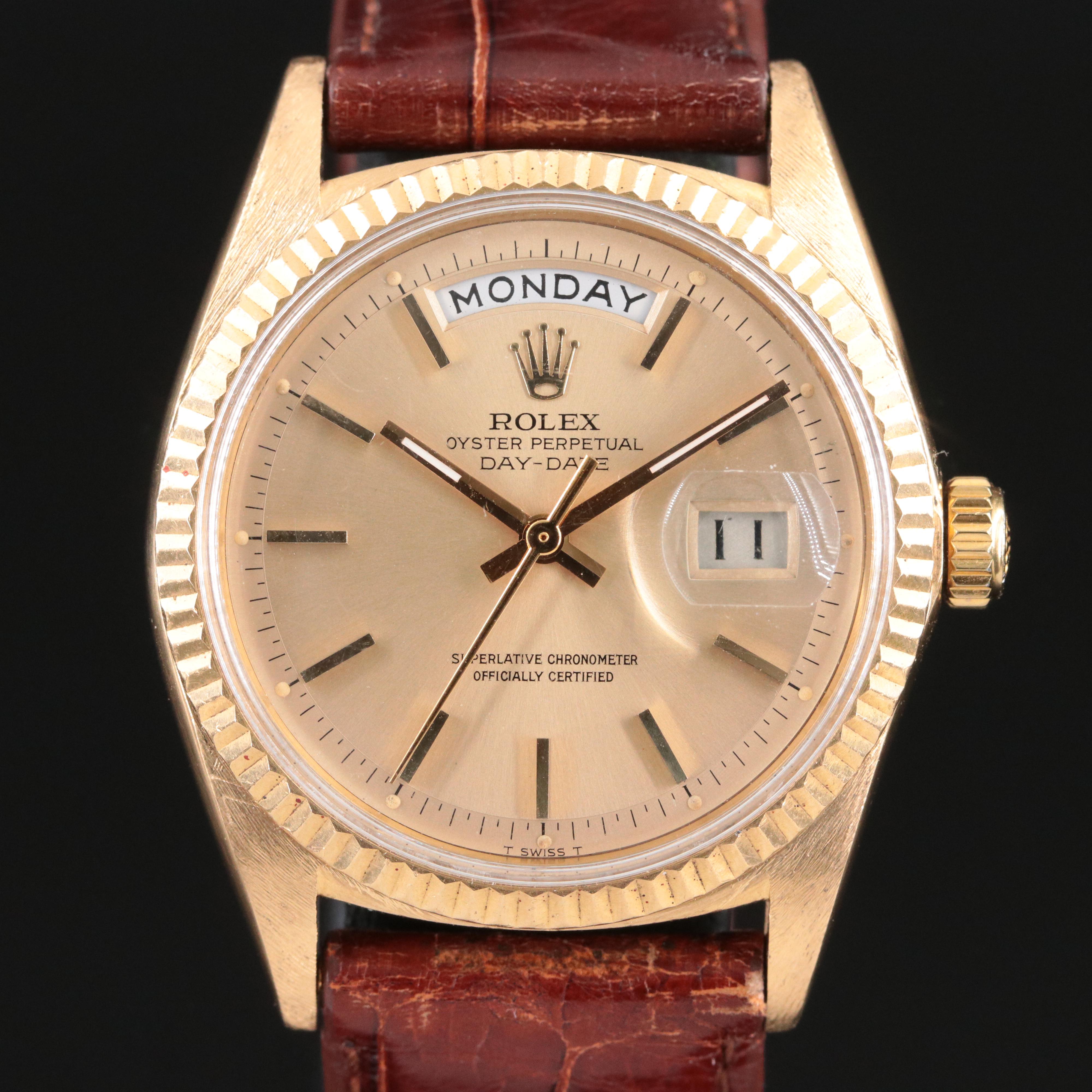 Rolex Day-Date 18K Watch c.1963