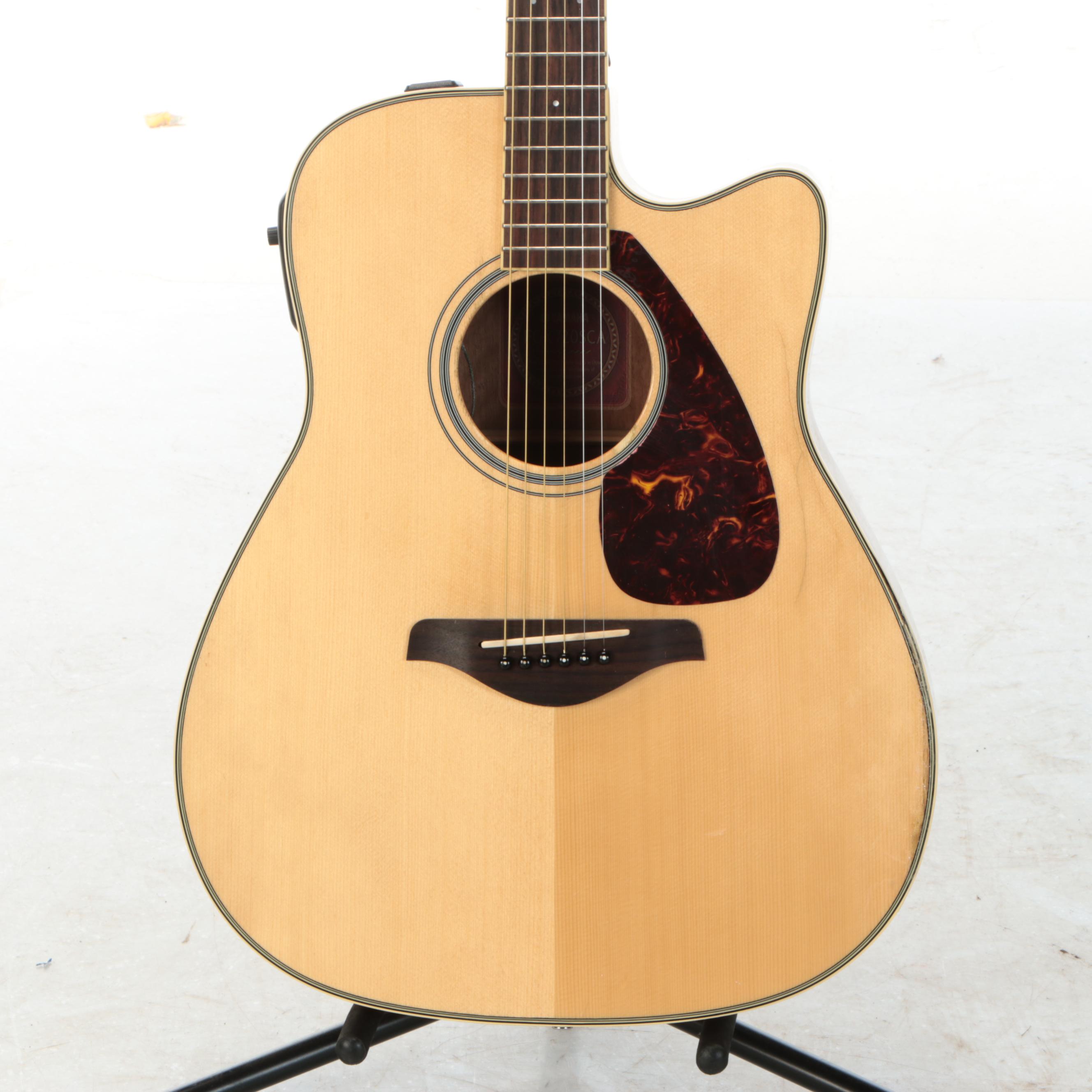 Yamaha FGX720SCA Electric Acoustic Guitar