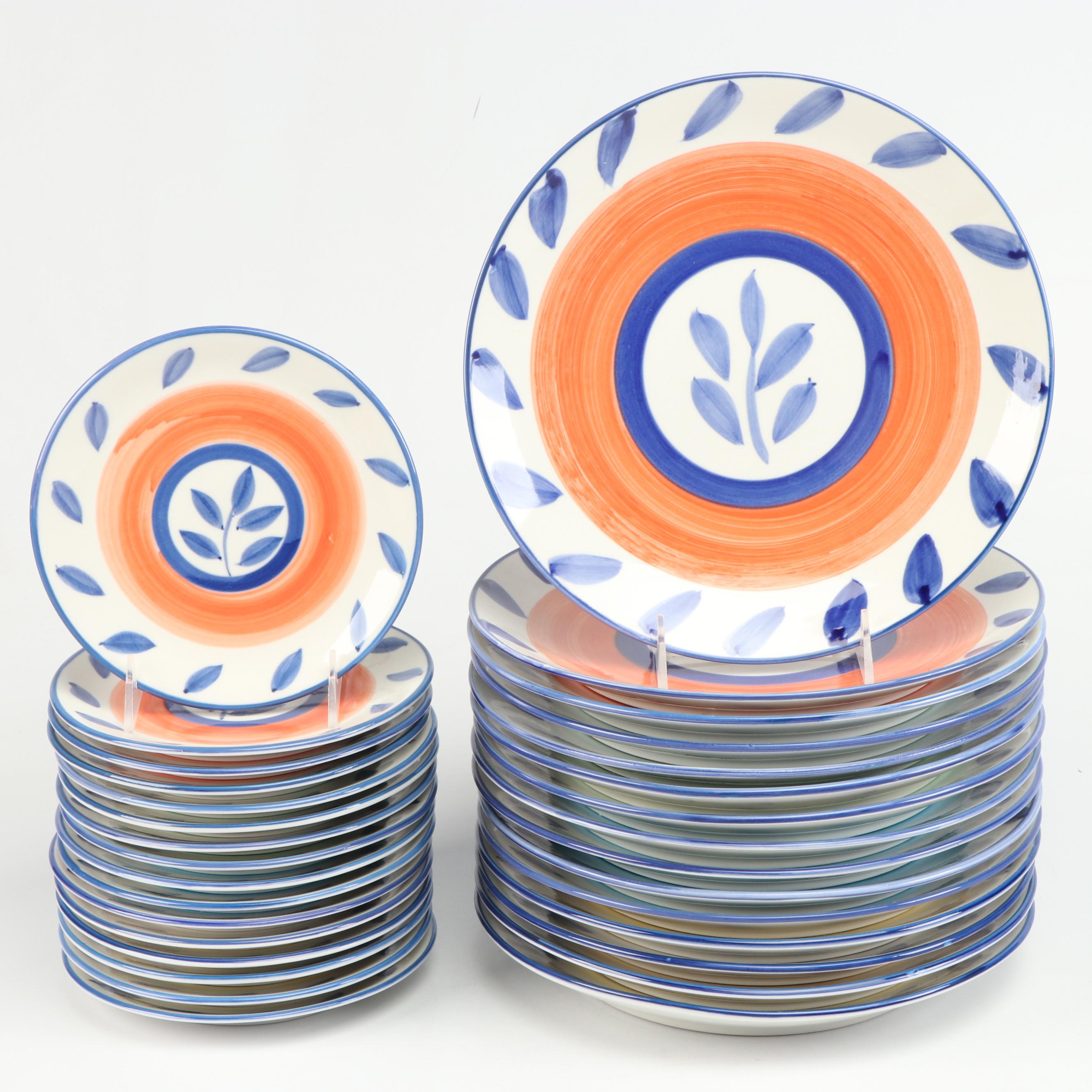 Tabletops Unlimited "Autumn Blue" Ceramic Dinnerware and Table Accessories