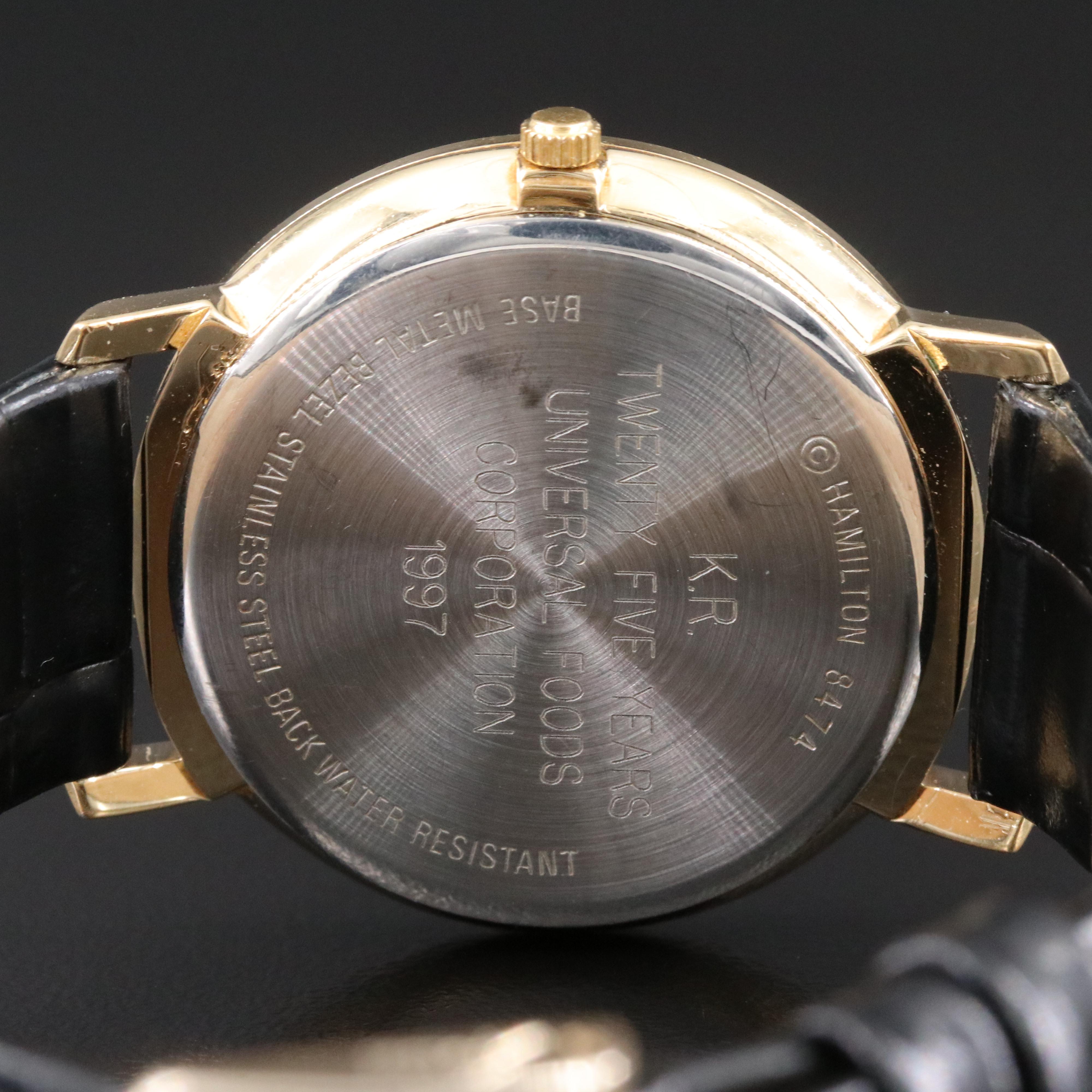 Hamilton Service Award Vintage Watch