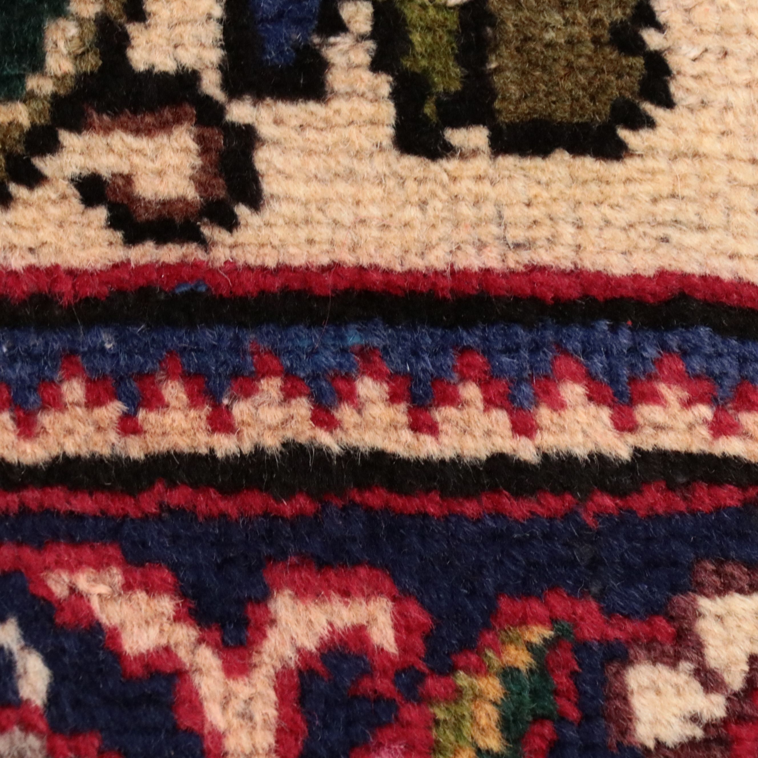 9'9 x 12'3 Hand-Knotted Persian Tabriz Room Sized Rug