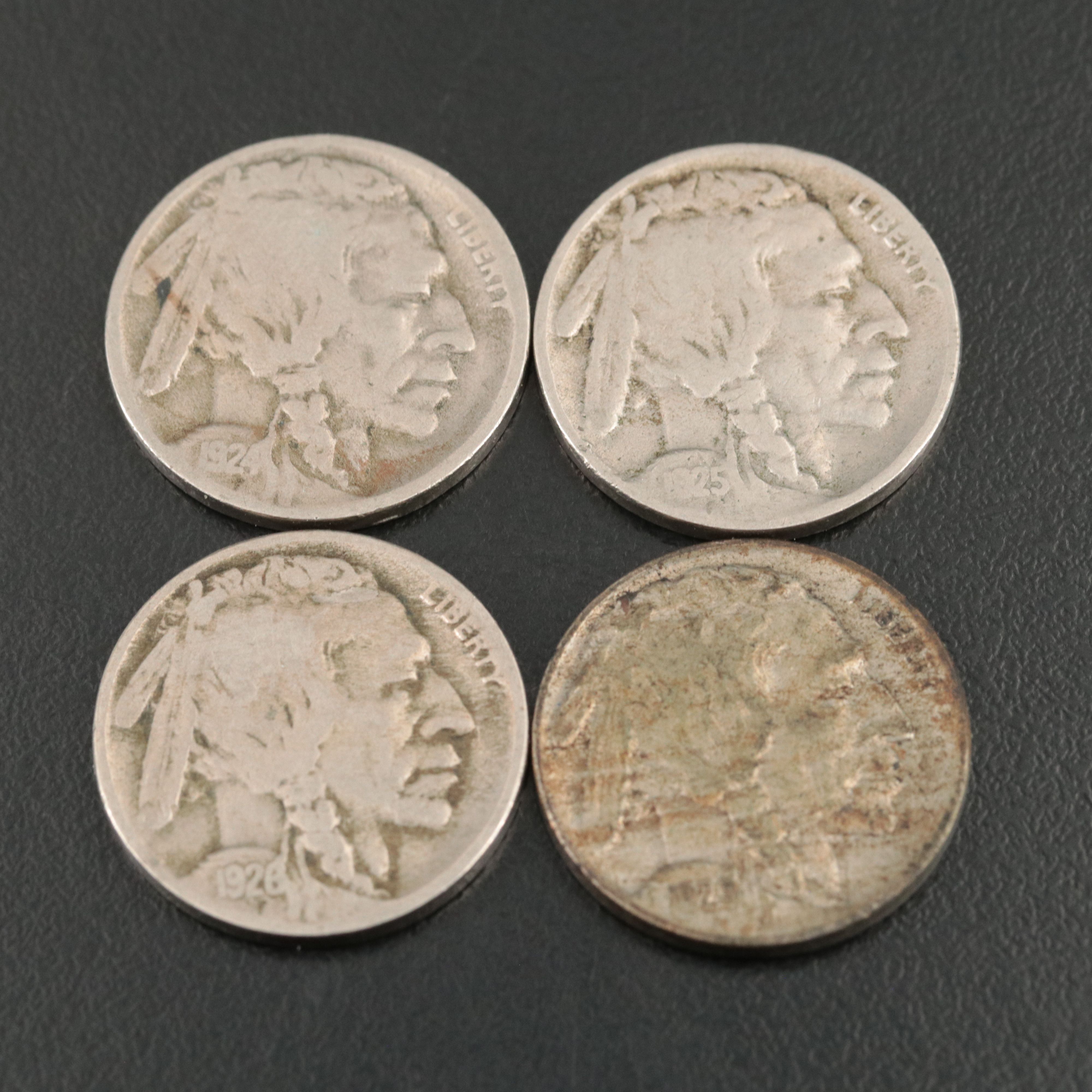 Ten Different Buffalo Nickels