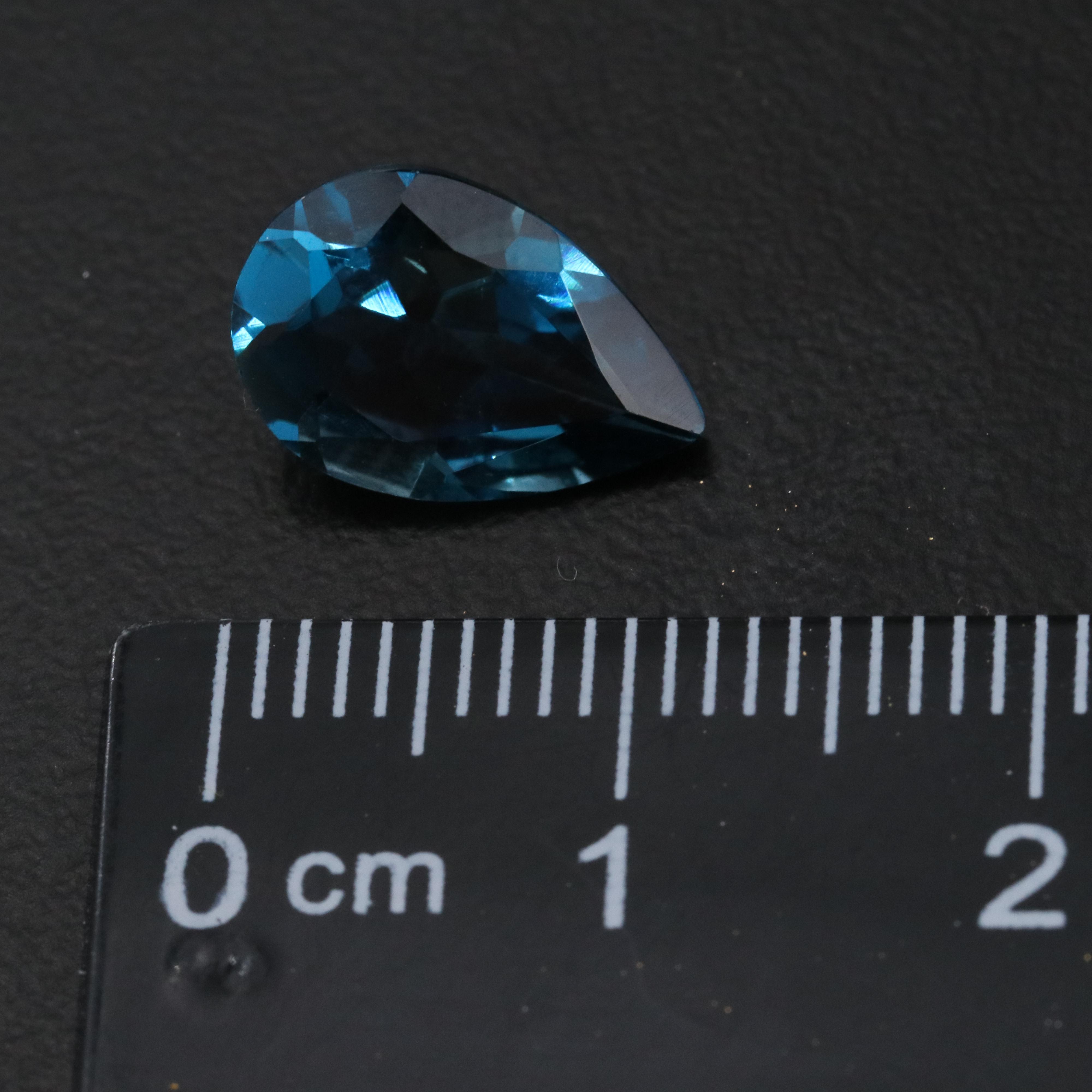 Loose 6.81 CTW London Blue Topaz