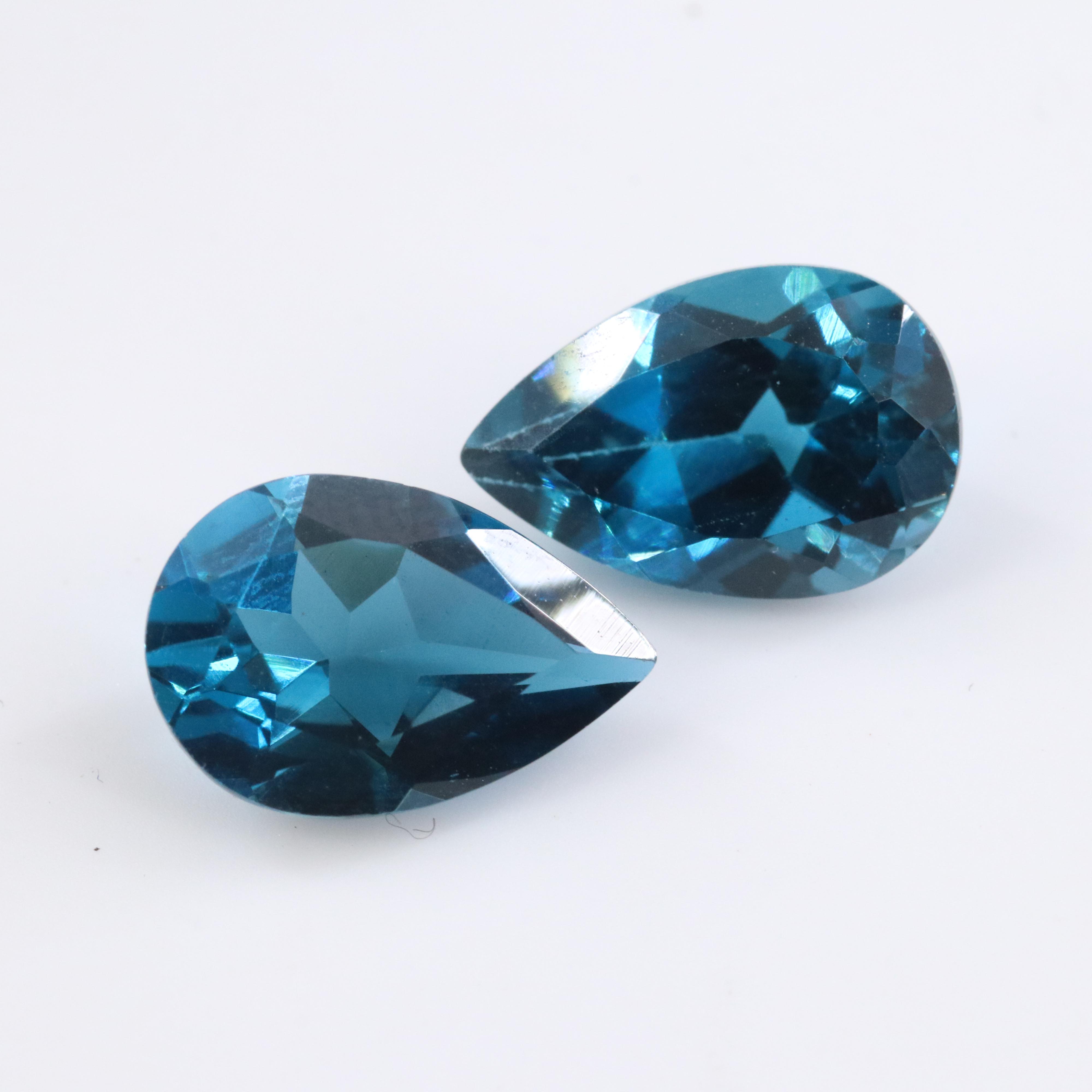 Loose 6.81 CTW London Blue Topaz