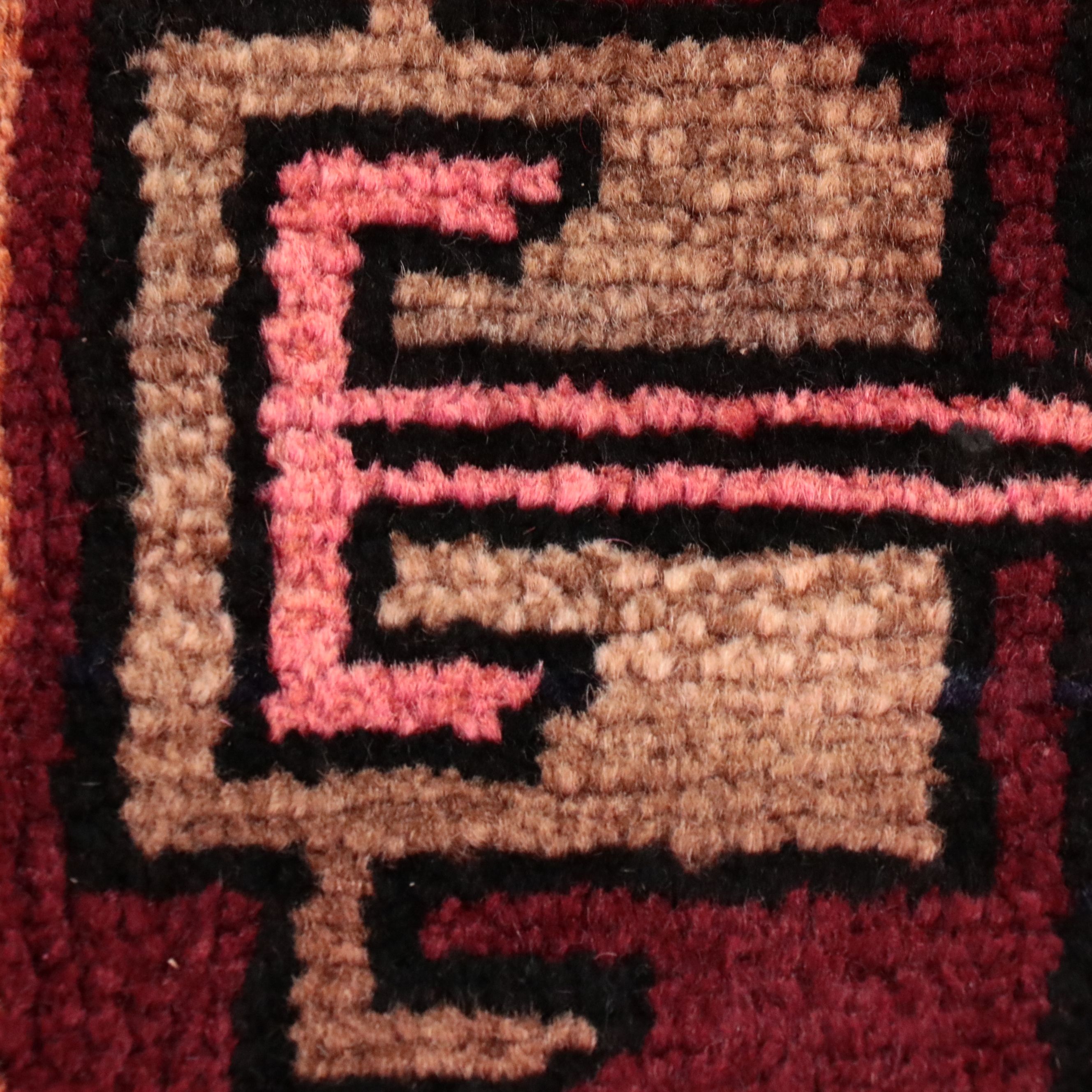 3'7 x 9'11 Hand-Knotted Caucasian Kazak Long Rug