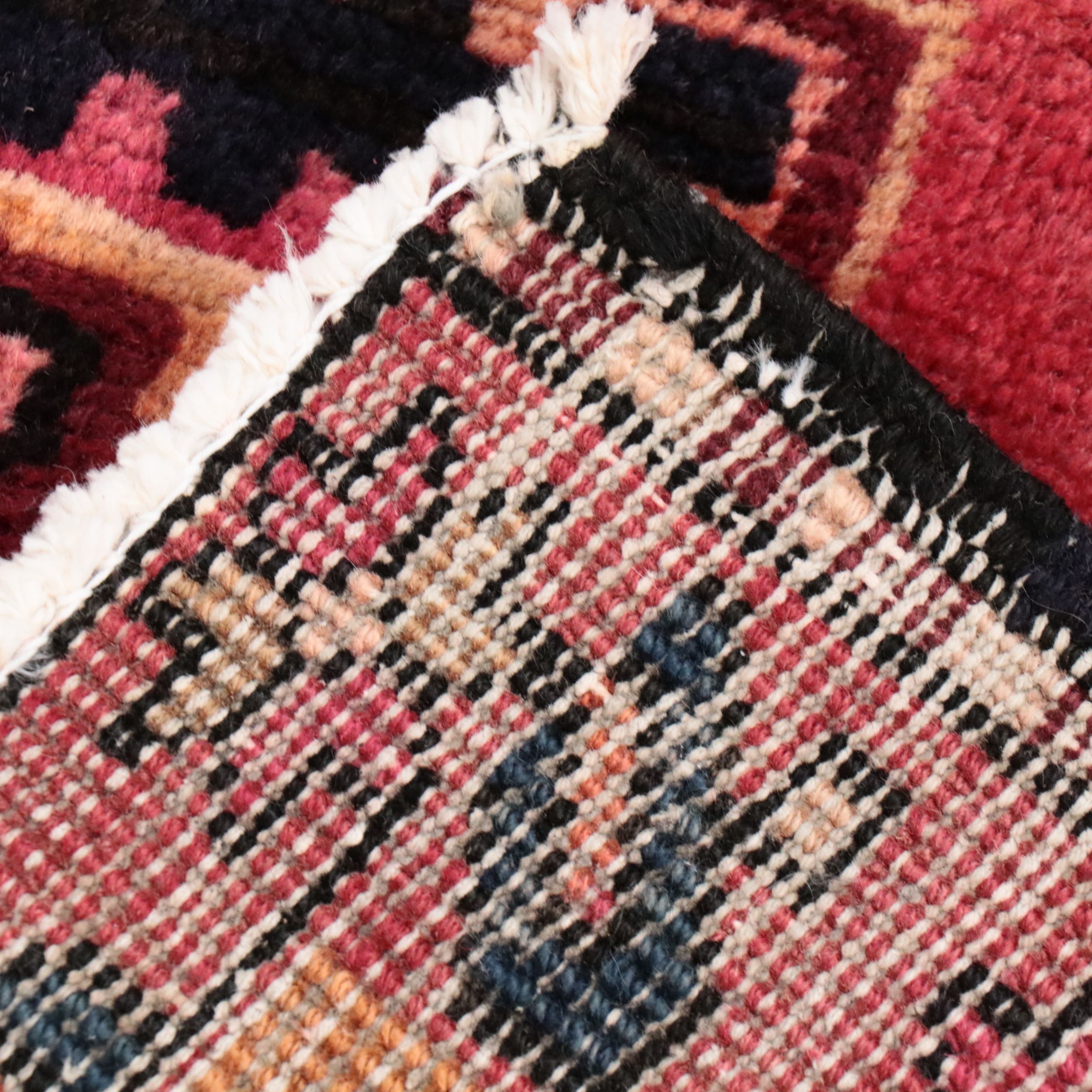 3'7 x 9'11 Hand-Knotted Caucasian Kazak Long Rug