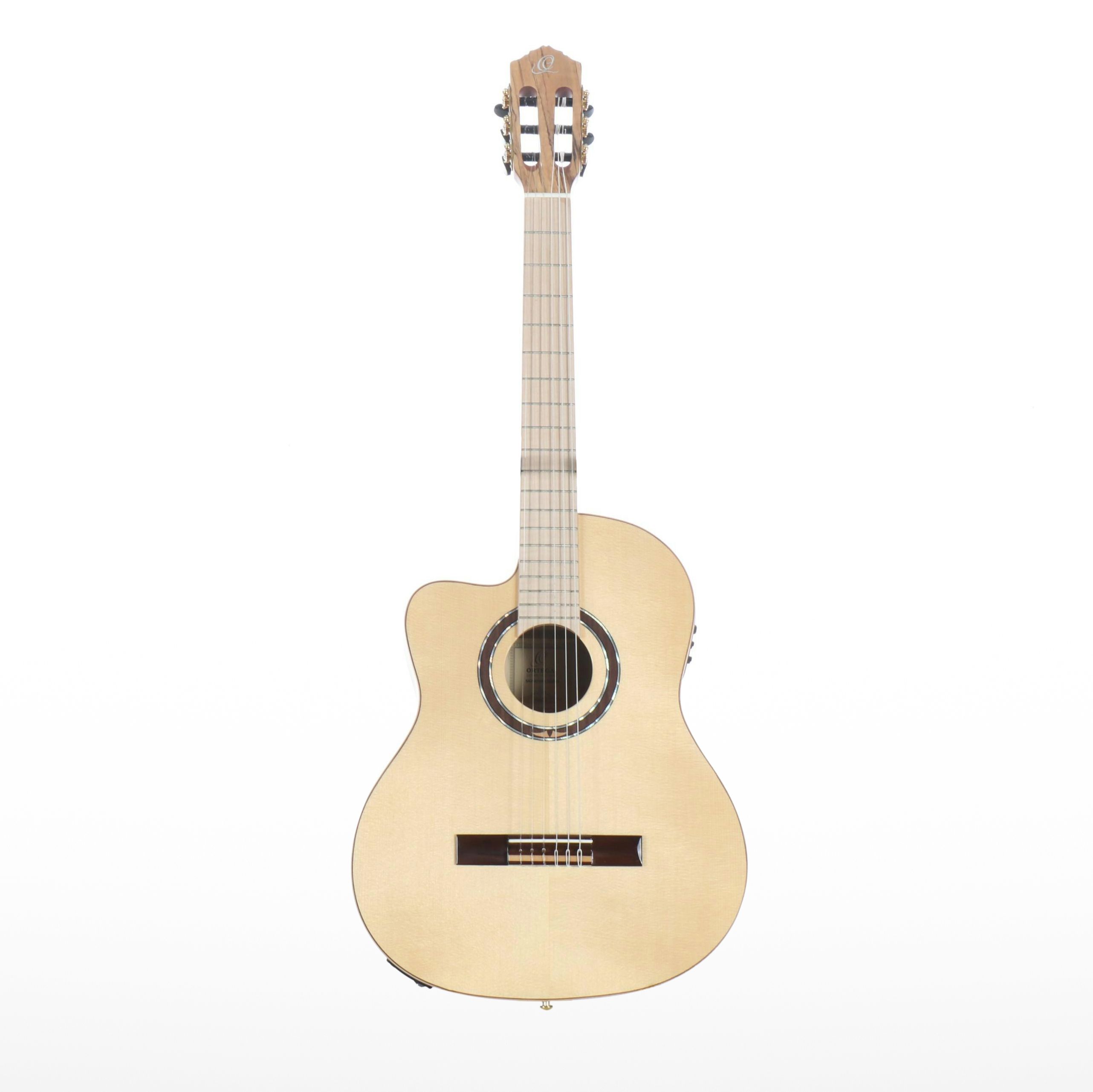 Ortega Thomas Zwijsen Signature Spalted Maple Electric Acoustic Guitar