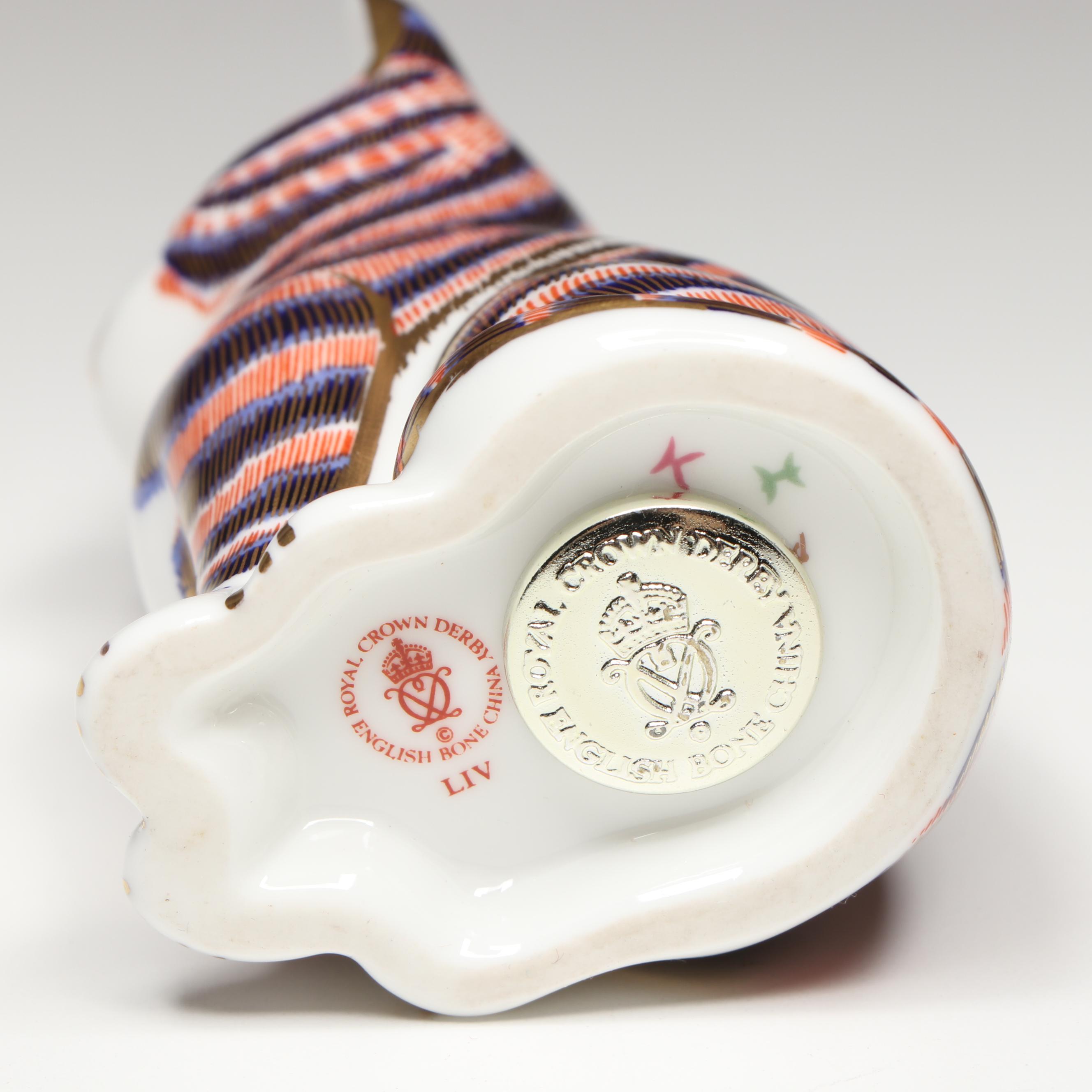 Royal Crown Derby Imari Bone China Paperweights