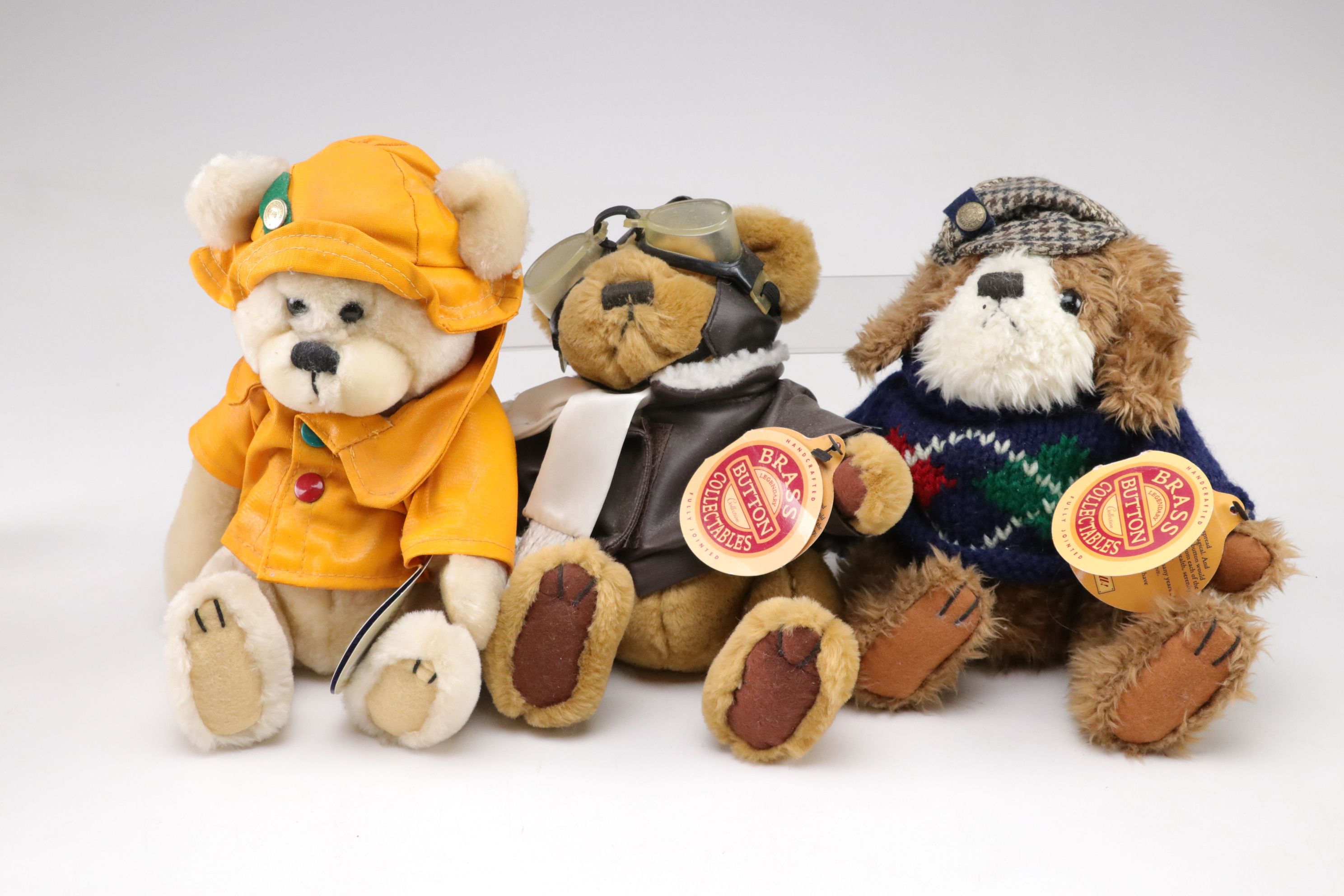 Pickford "Brass Button" and More Plush Bears
