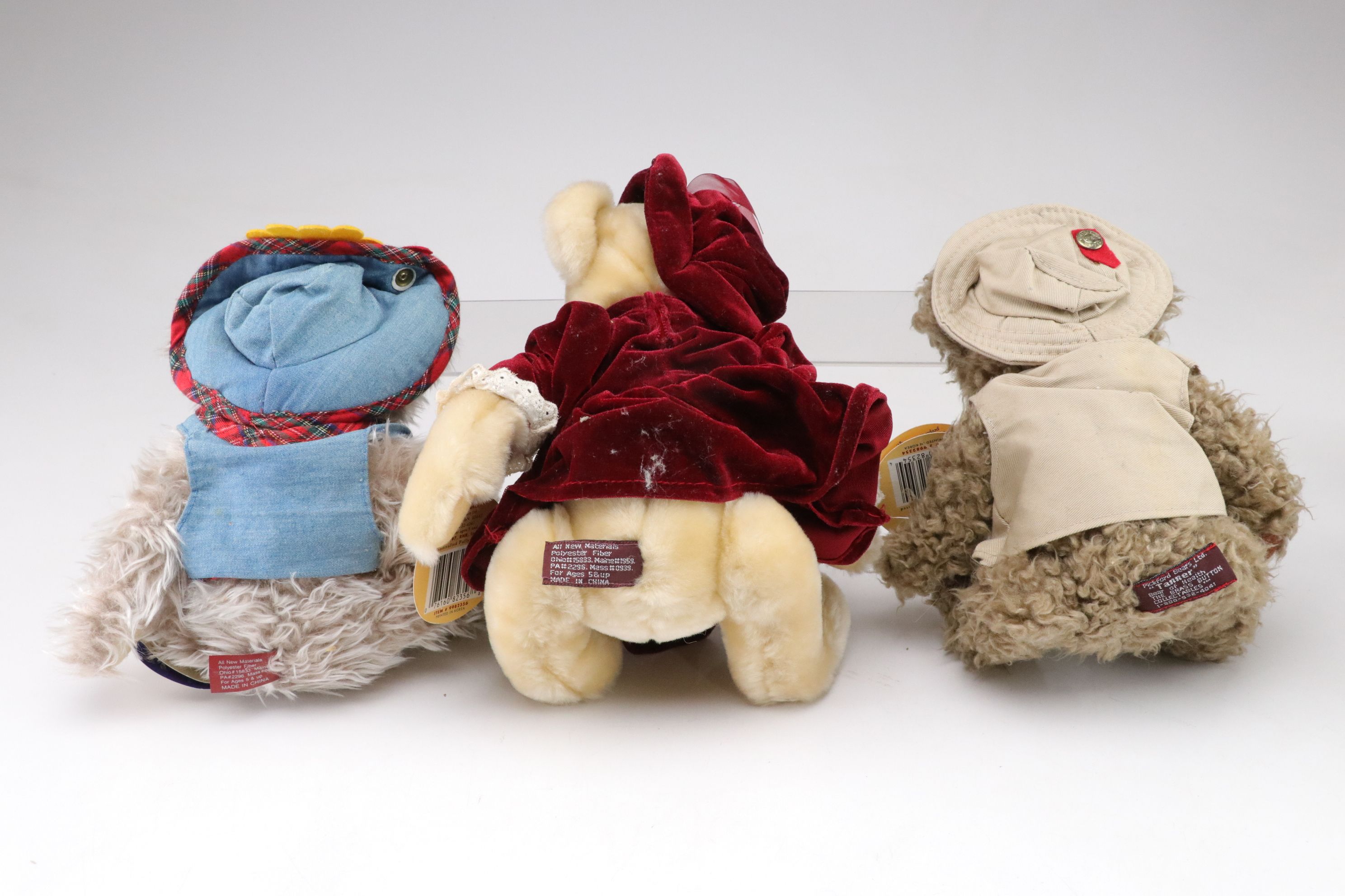 Pickford "Brass Button" and More Plush Bears