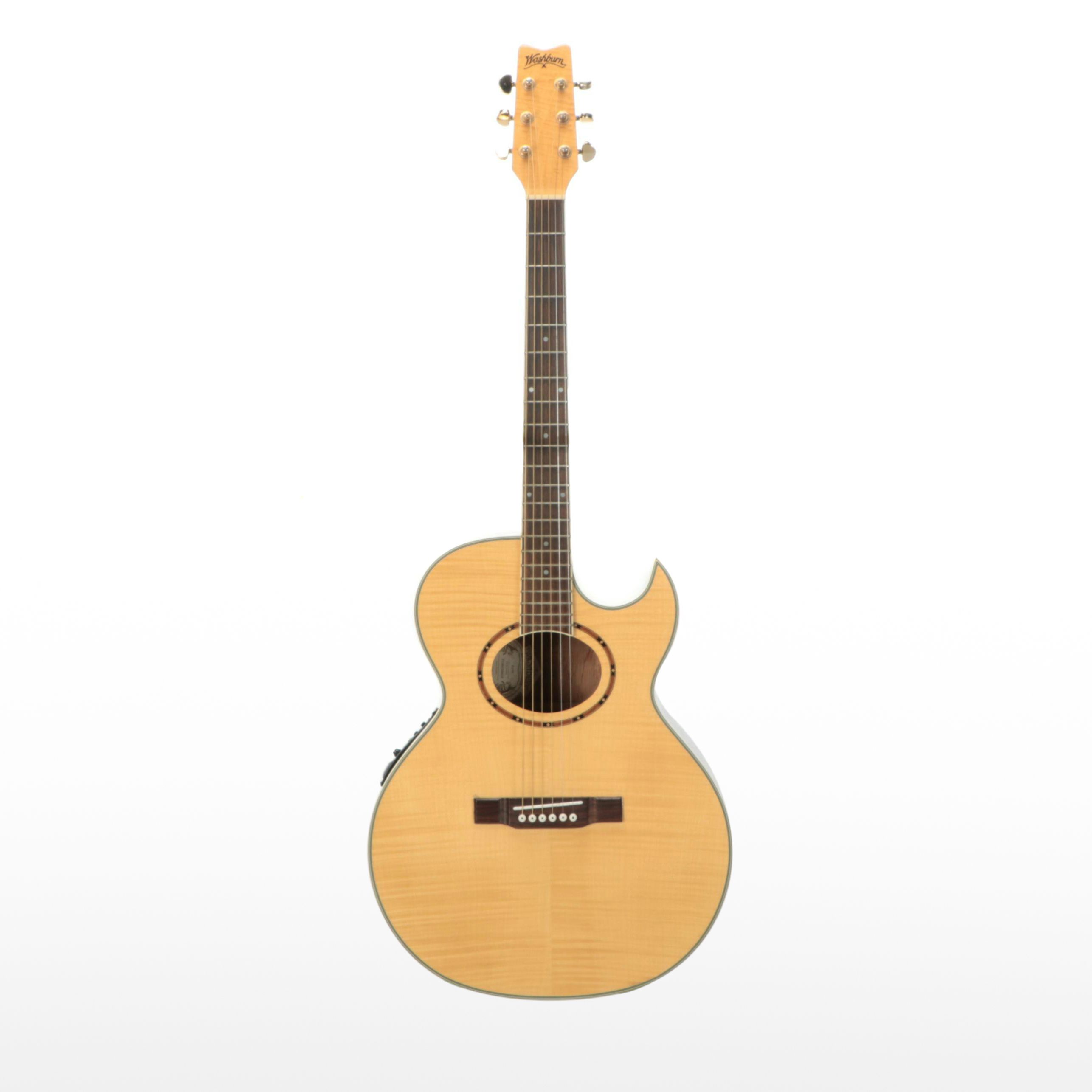 Washburn EA9F Electric Acoustic Guitar