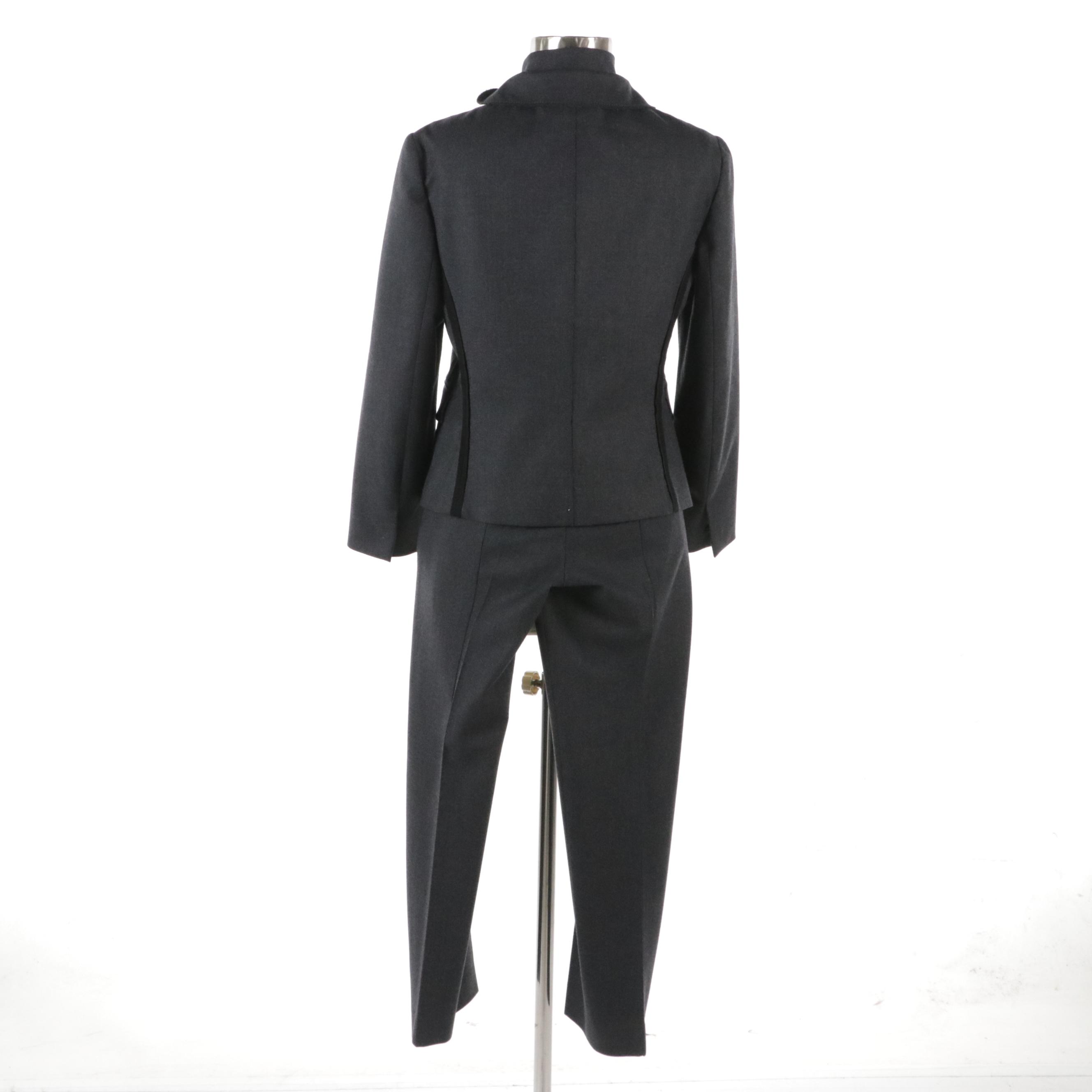 Prada Jacket and Trouser Wool Blend Separates