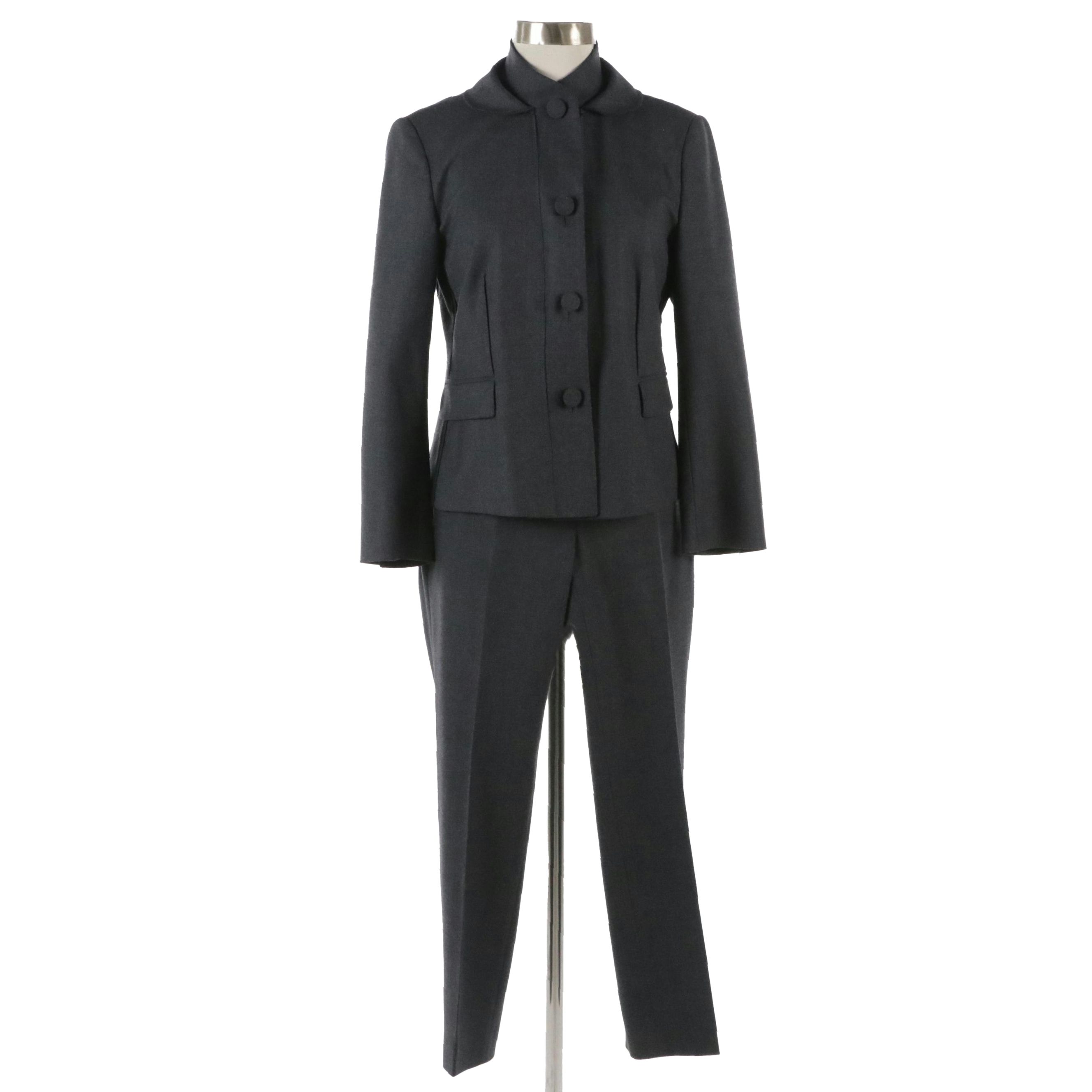 Prada Jacket and Trouser Wool Blend Separates