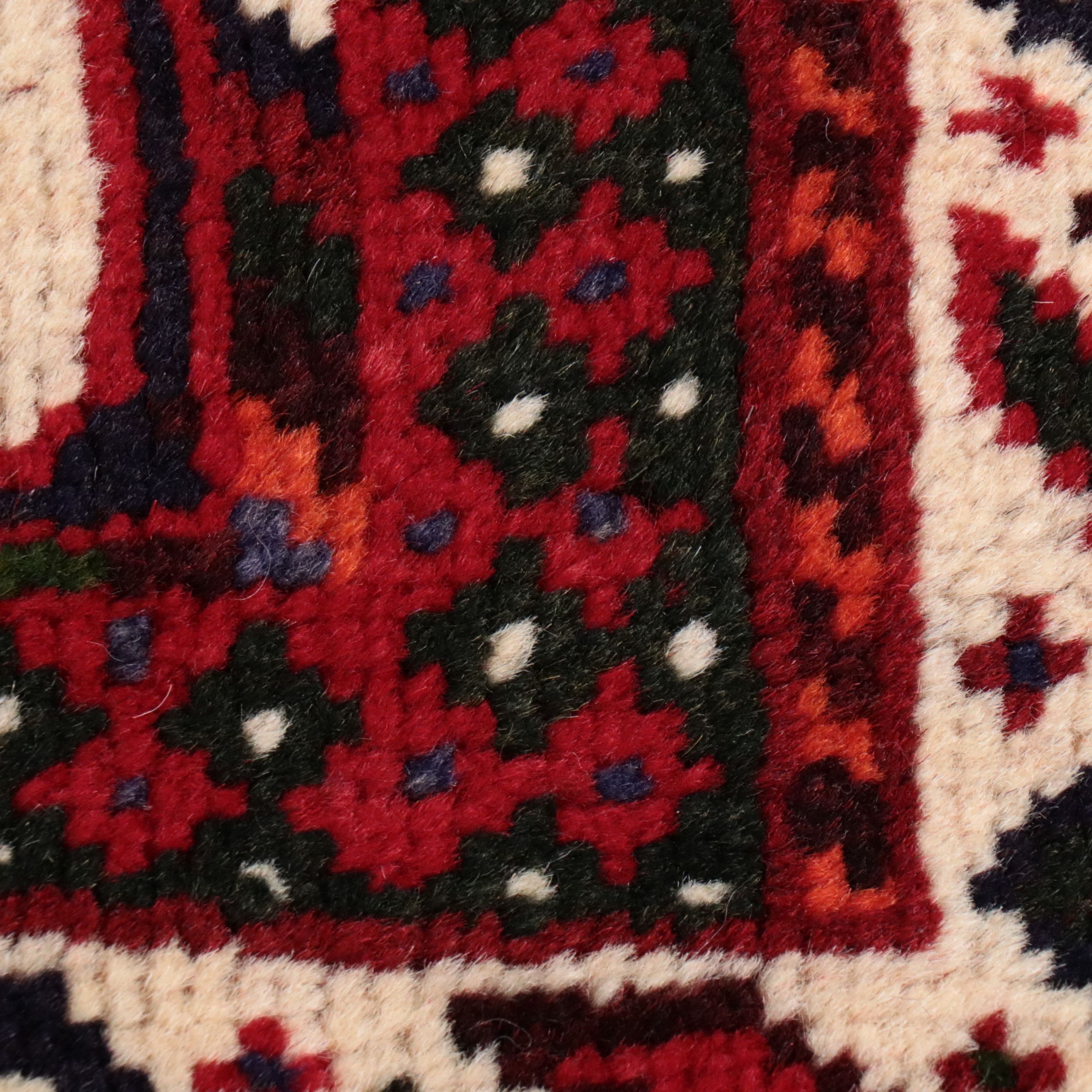 6'11 x 10'3 Hand-Knotted Persian Qashqai Area Rug