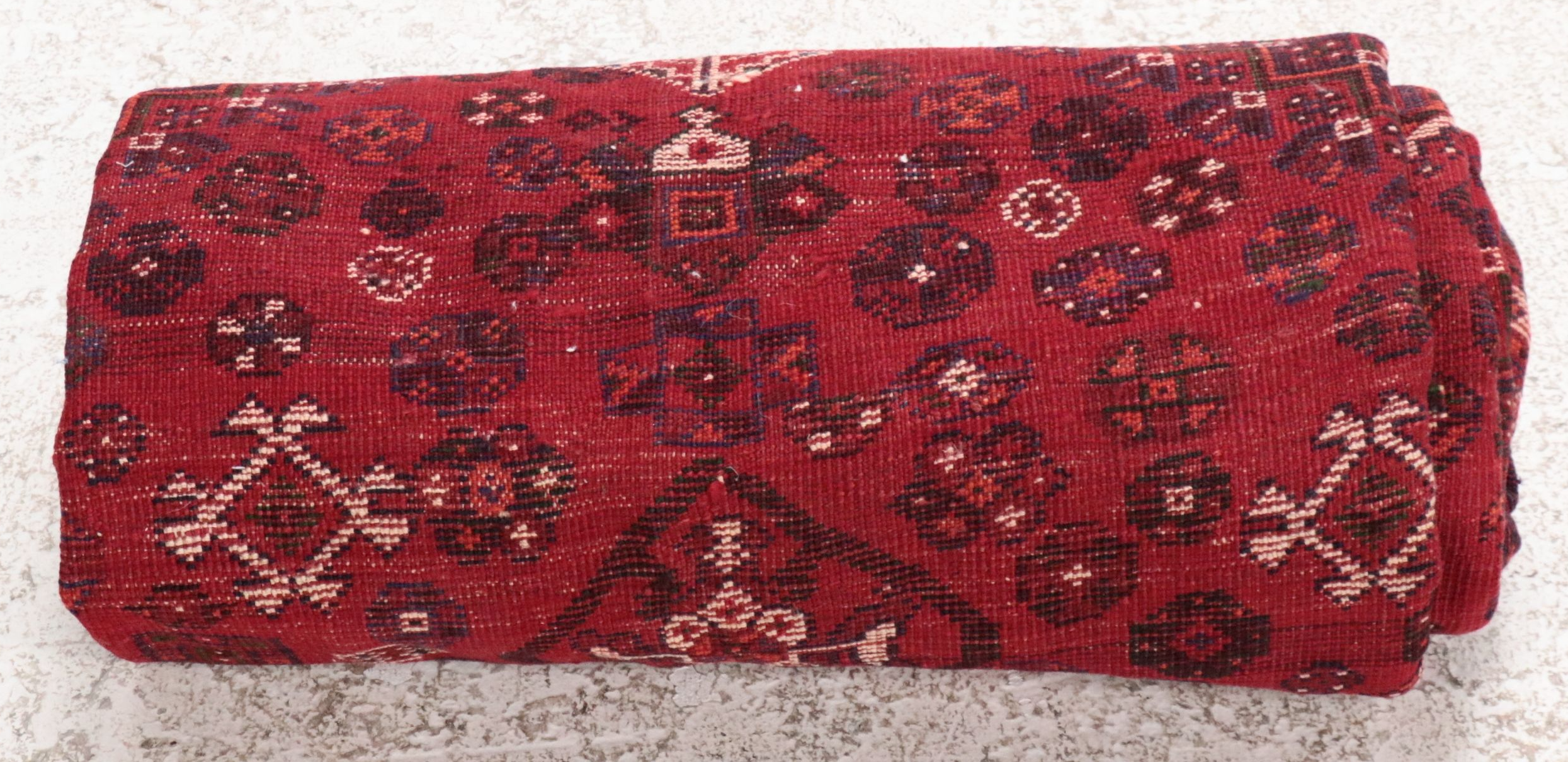6'11 x 10'3 Hand-Knotted Persian Qashqai Area Rug