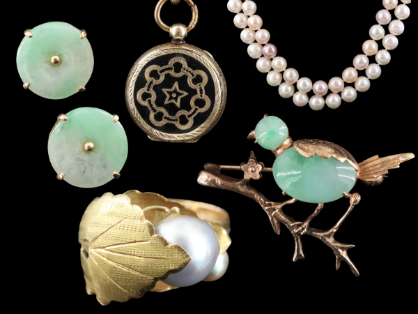 Vintage Finds: Pearls, Gemstones & Diamond Jewelry