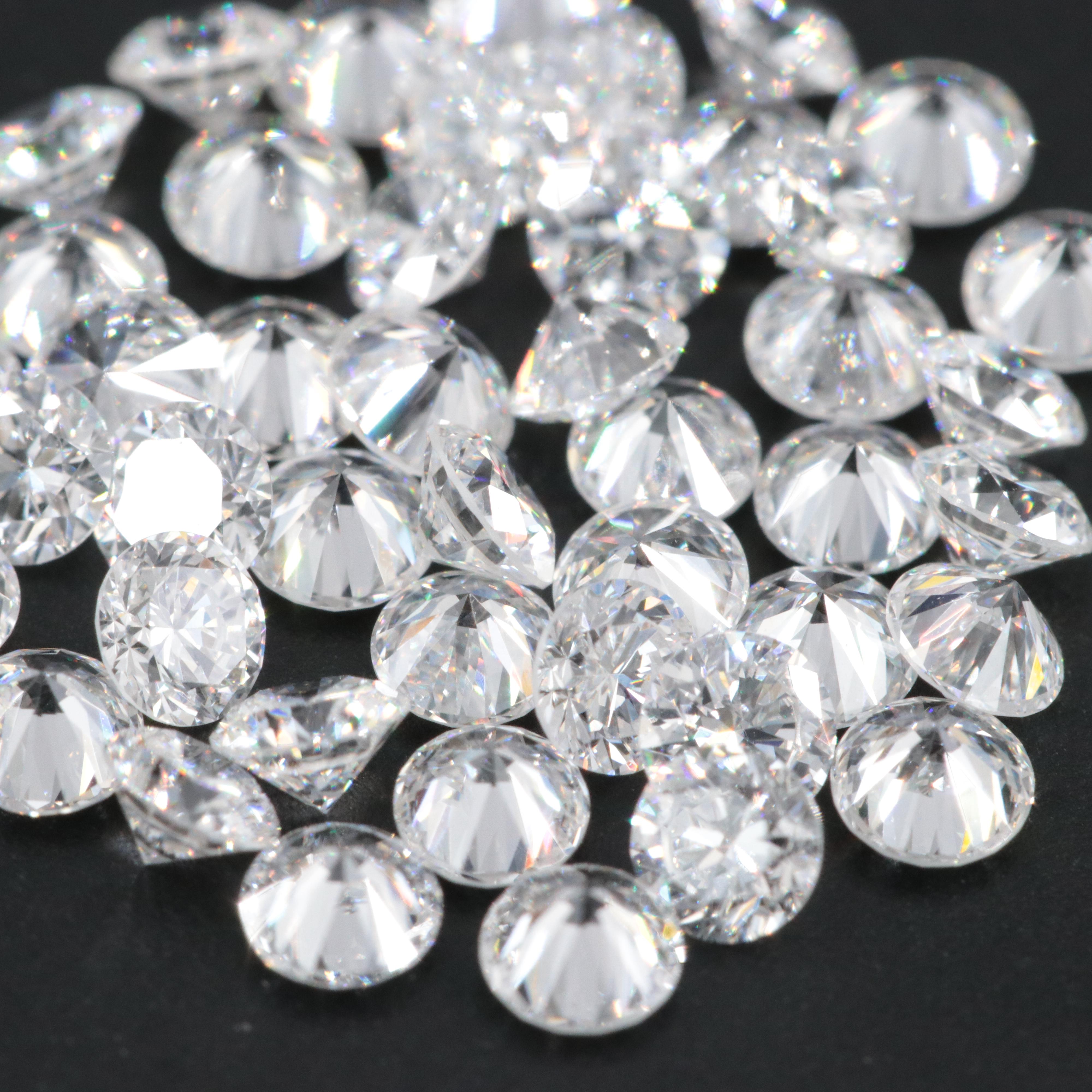 Loose 3.09 CTW Lab Grown Diamonds