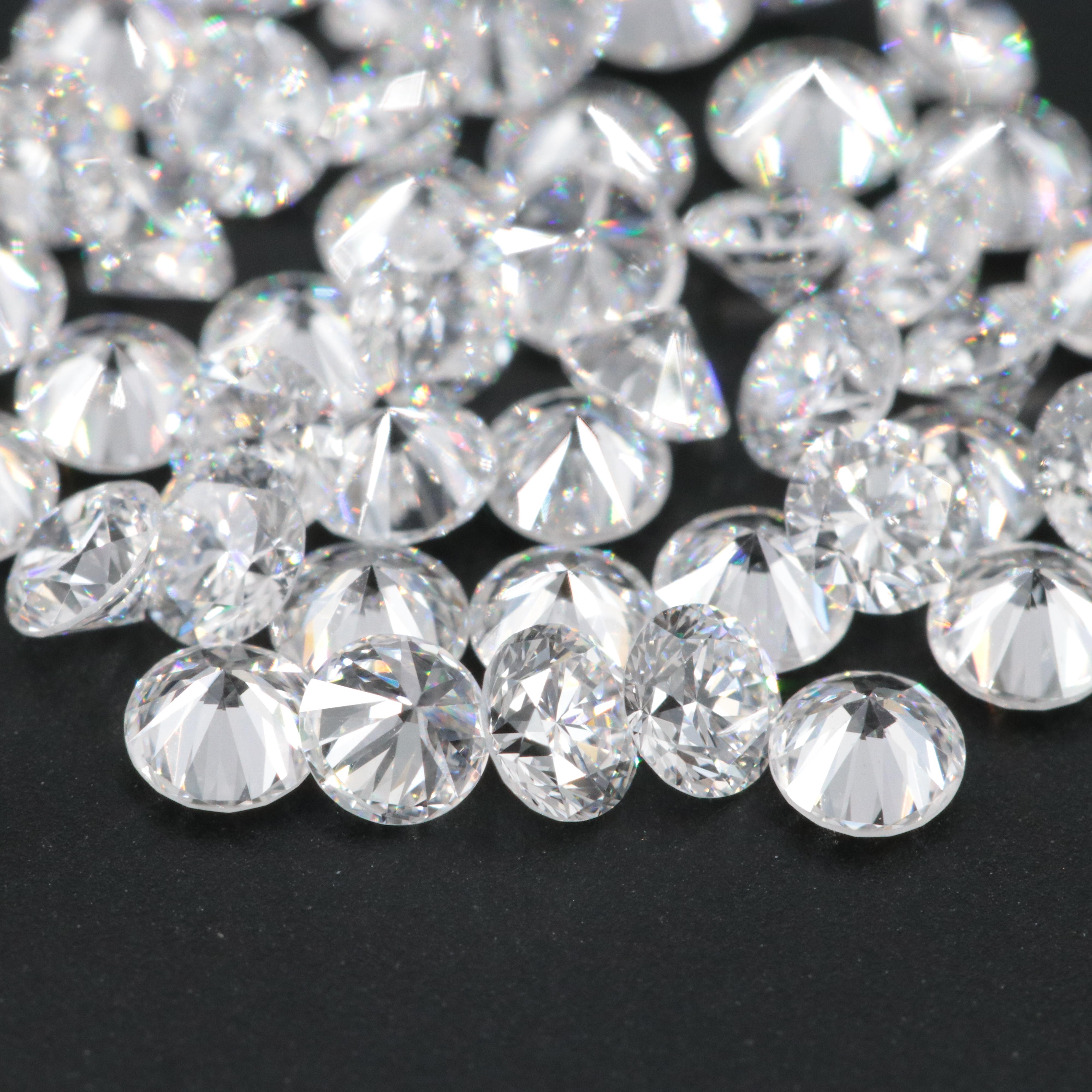 Loose 3.09 CTW Lab Grown Diamonds