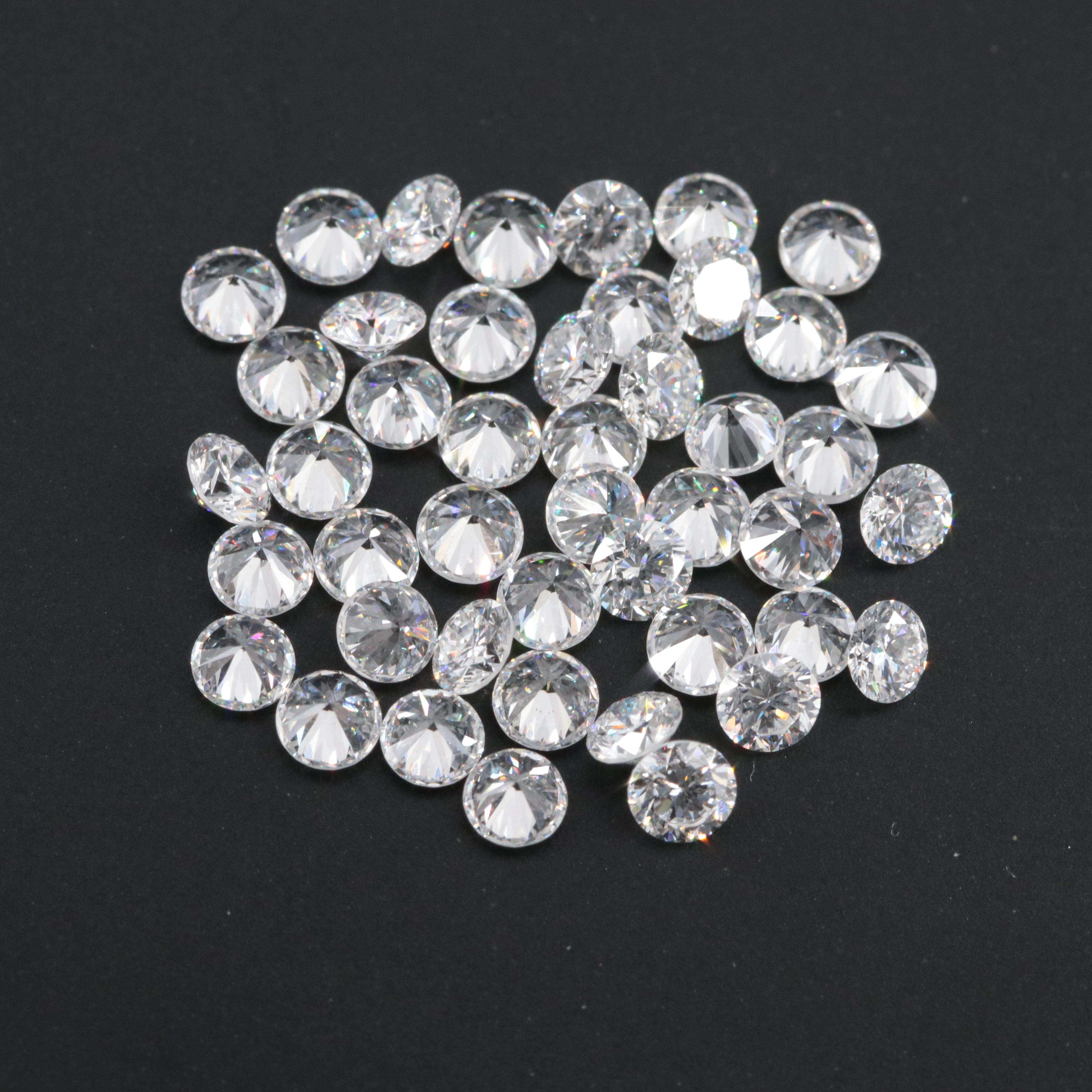 Loose 3.09 CTW Lab Grown Diamonds