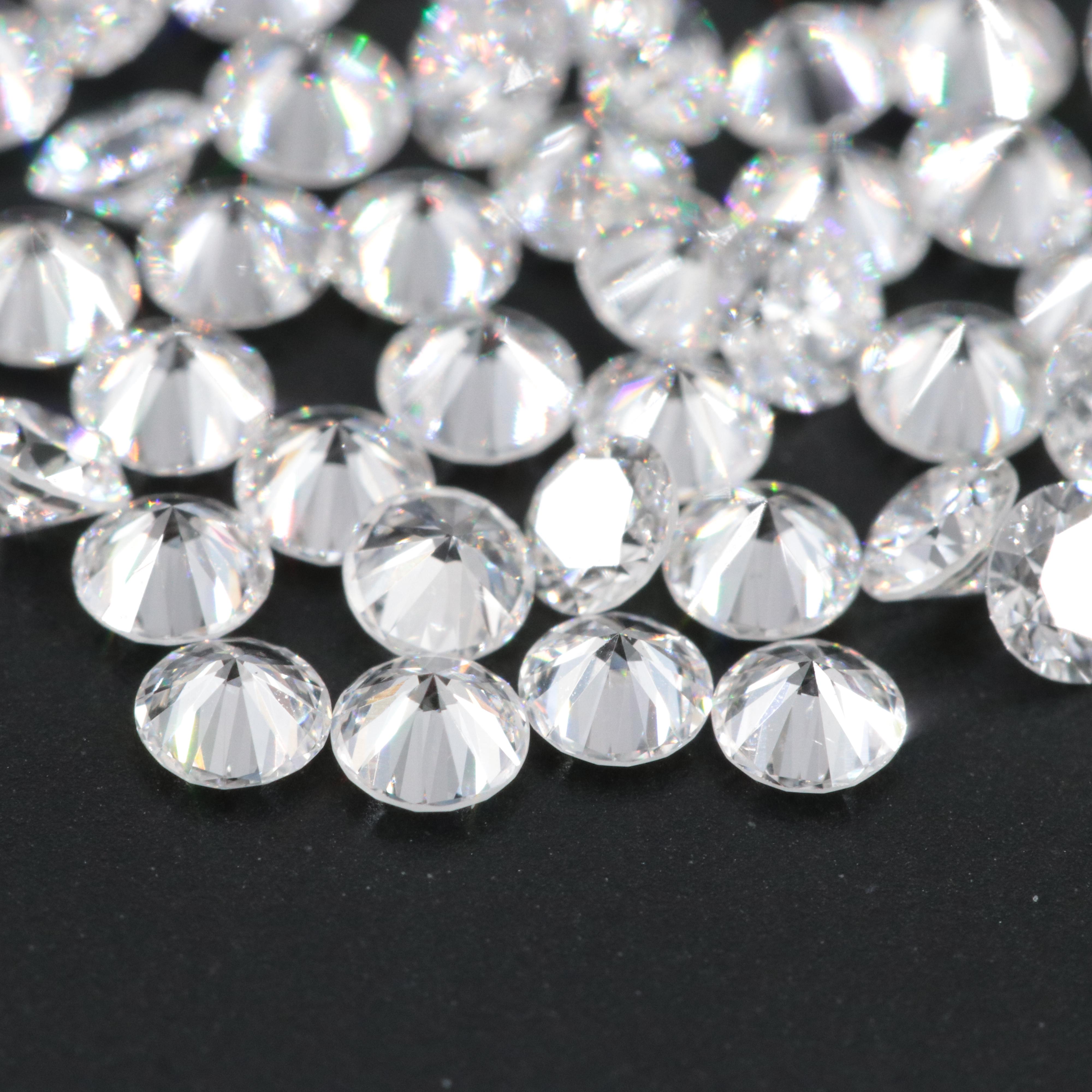 Loose 3.09 CTW Lab Grown Diamonds