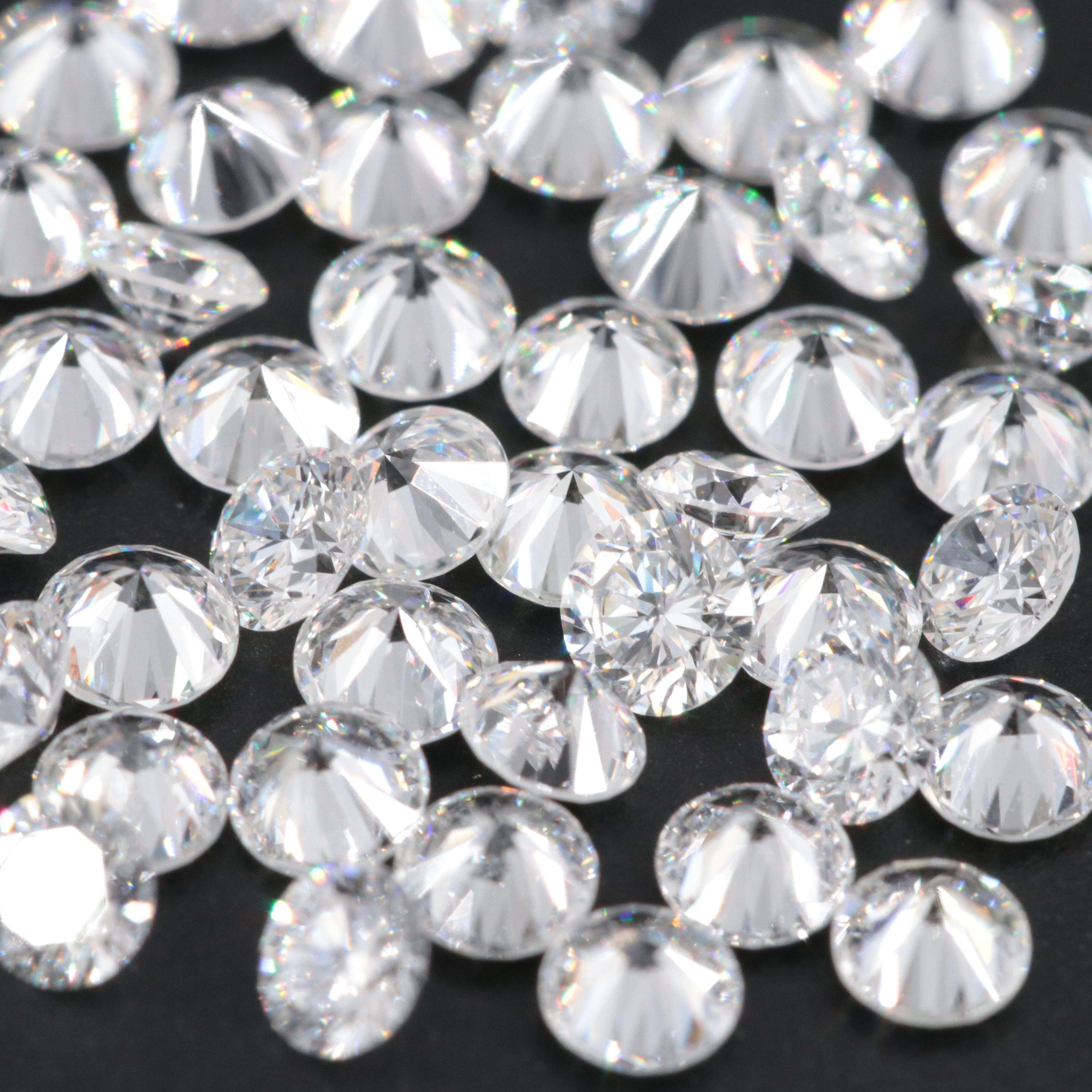 Loose 3.09 CTW Lab Grown Diamonds