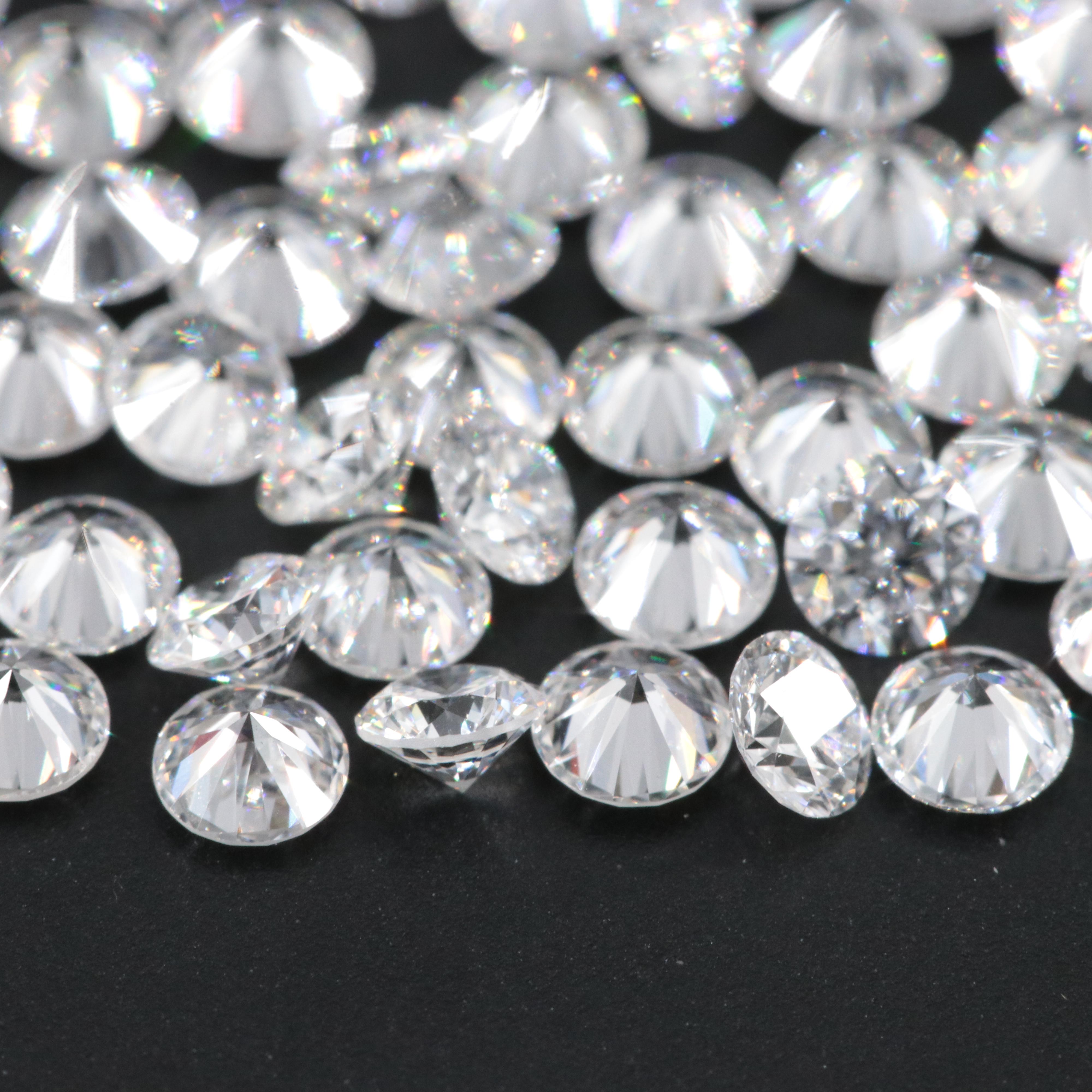 Loose 3.09 CTW Lab Grown Diamonds