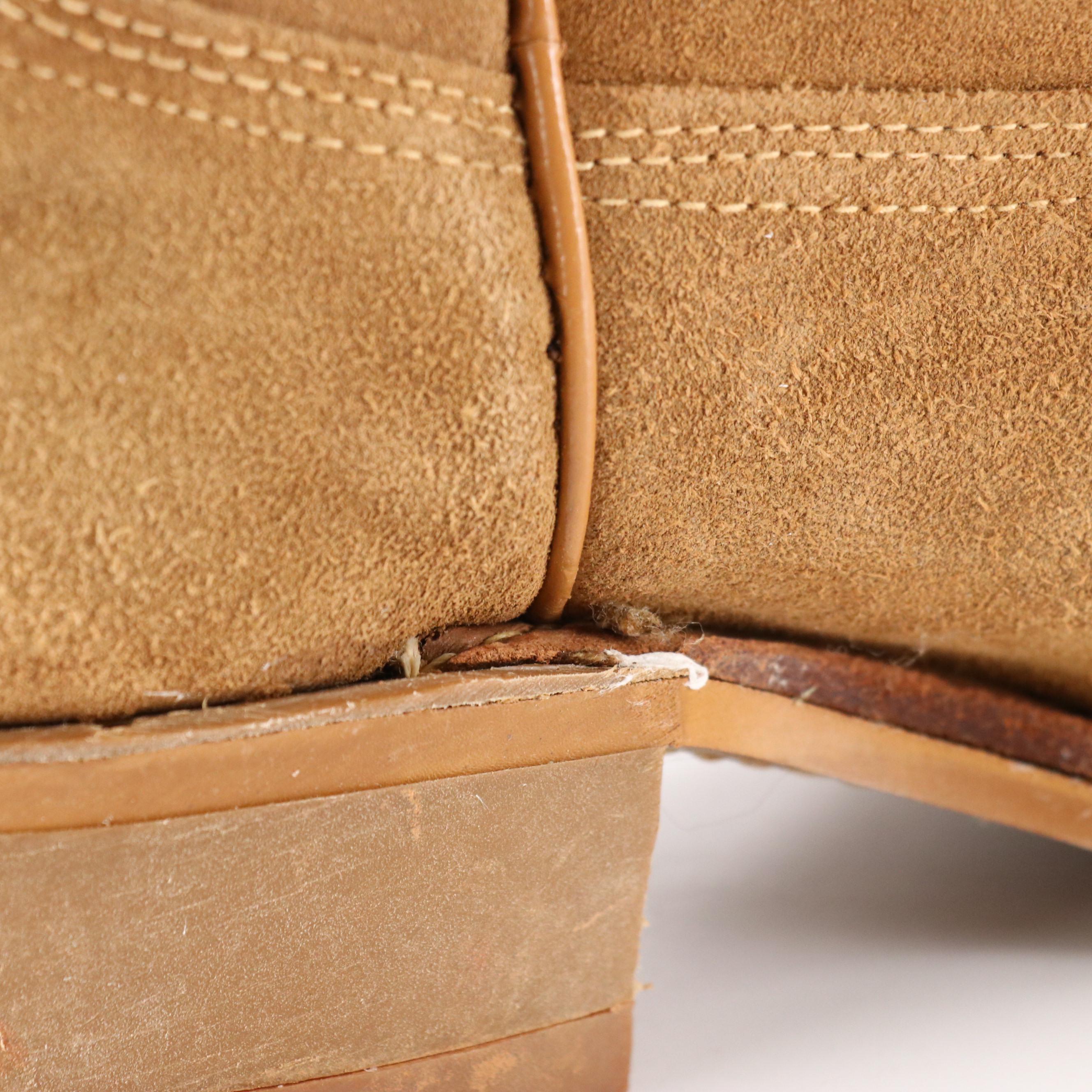 Men's Laredo Black Leather Western Boots and Sears Mocha Suede Boots