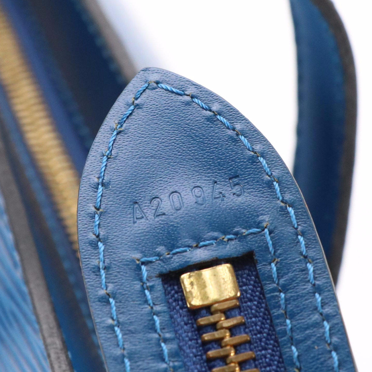 Louis Vuitton Saint Jacques GM in Toledo Blue Epi/Smooth Leather