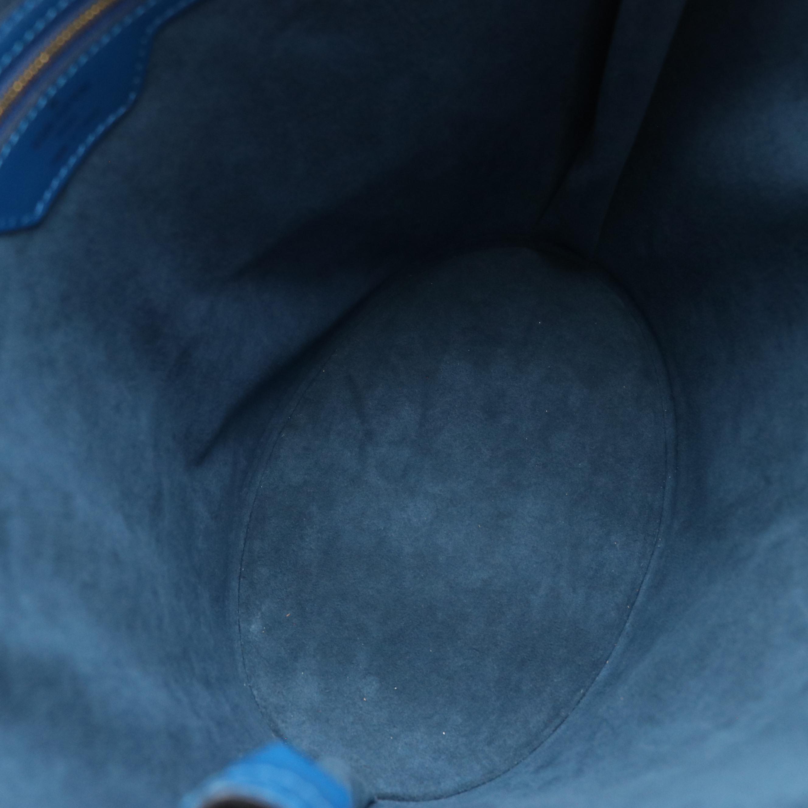 Louis Vuitton Saint Jacques GM in Toledo Blue Epi/Smooth Leather