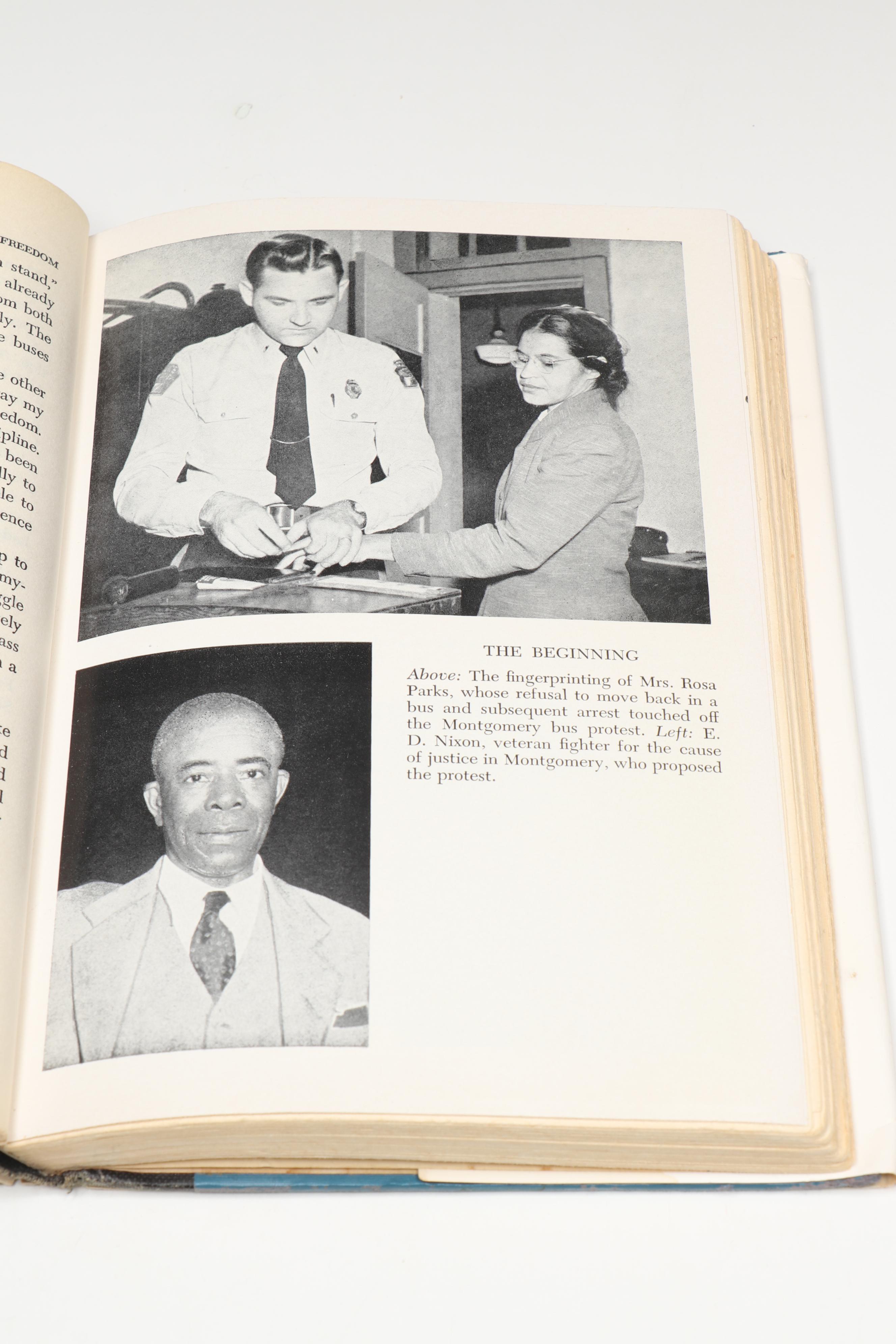 First Edition "Stride Toward Freedom" by Martin Luther King Jr., 1958