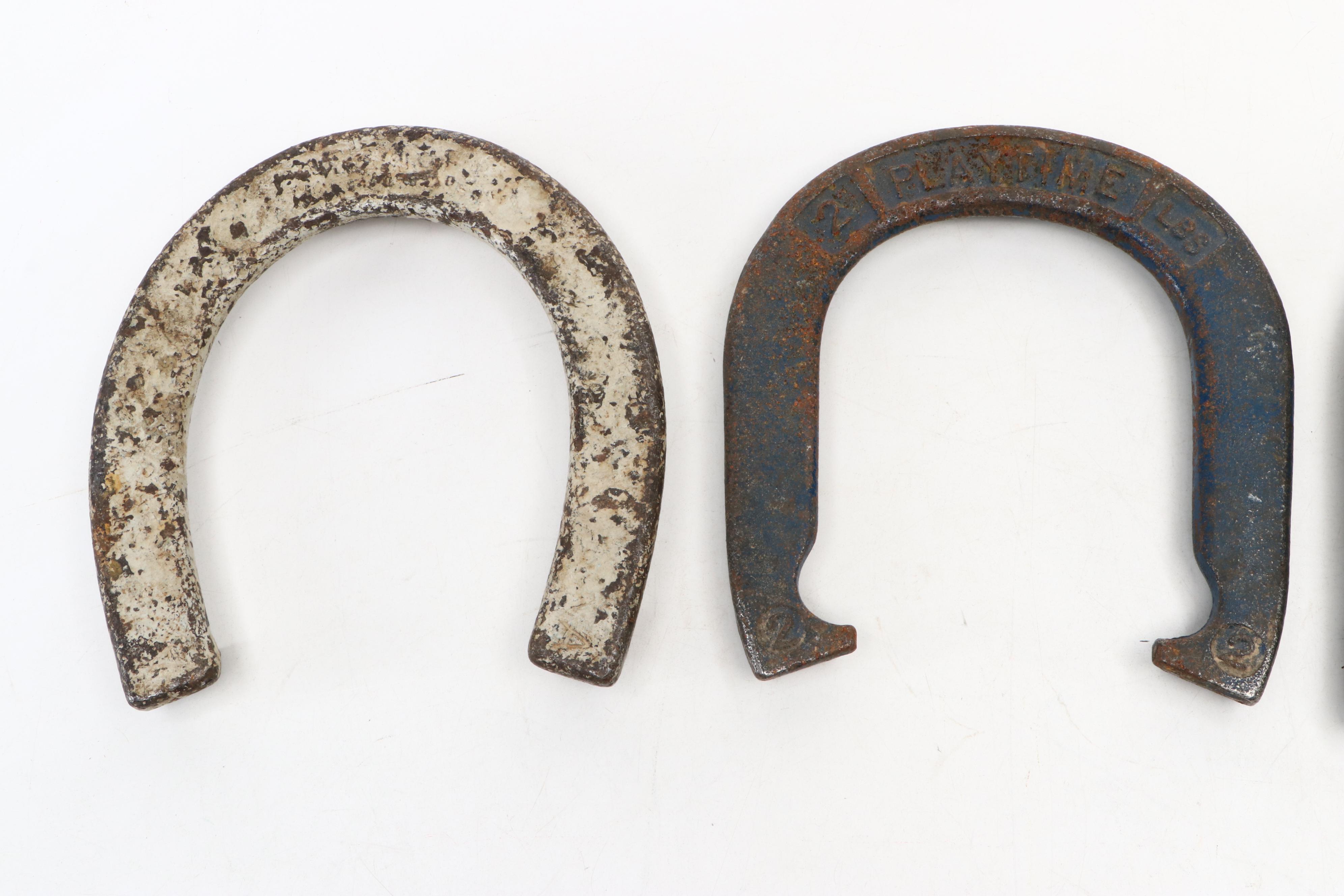 Cast Iron Gaming Horseshoes