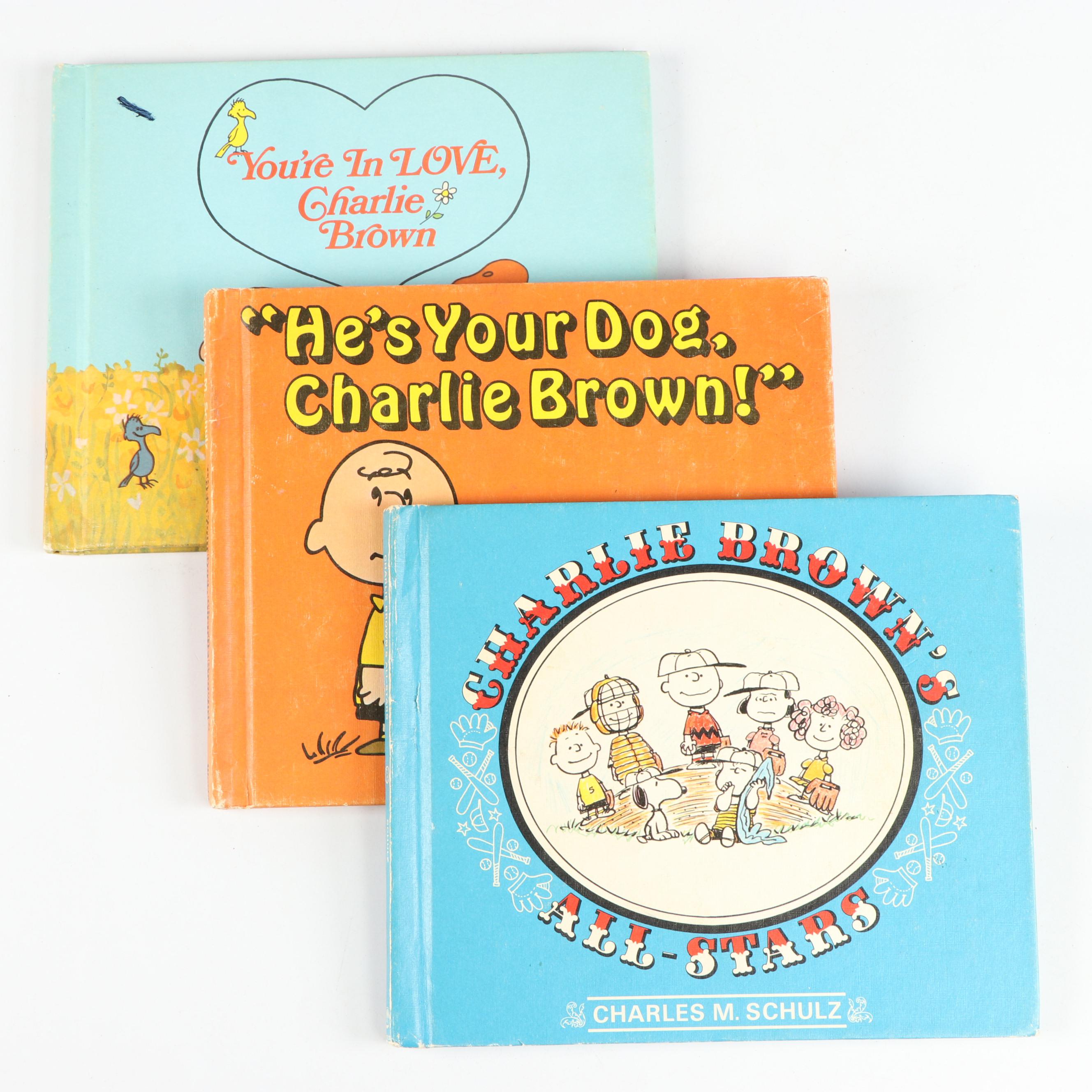 First Edition "Charlie Brown's All Stars" and More Peanuts Books, 1960s